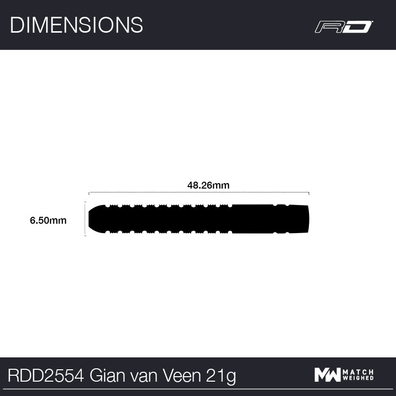 red-dragon-gian-van-veen-steeldart-24g-90-tungsten image 7
