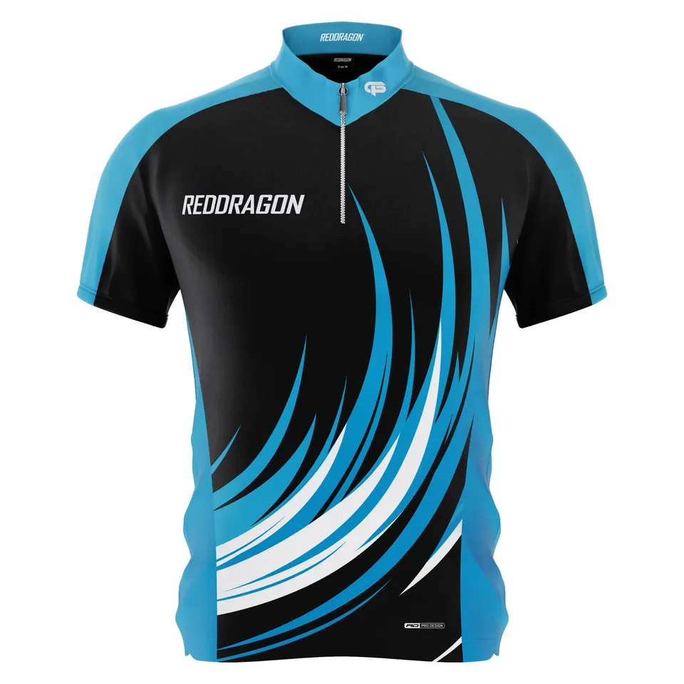 red-dragon-gerwyn-price-tour-polo-limited-edition-schwarz-l image 1