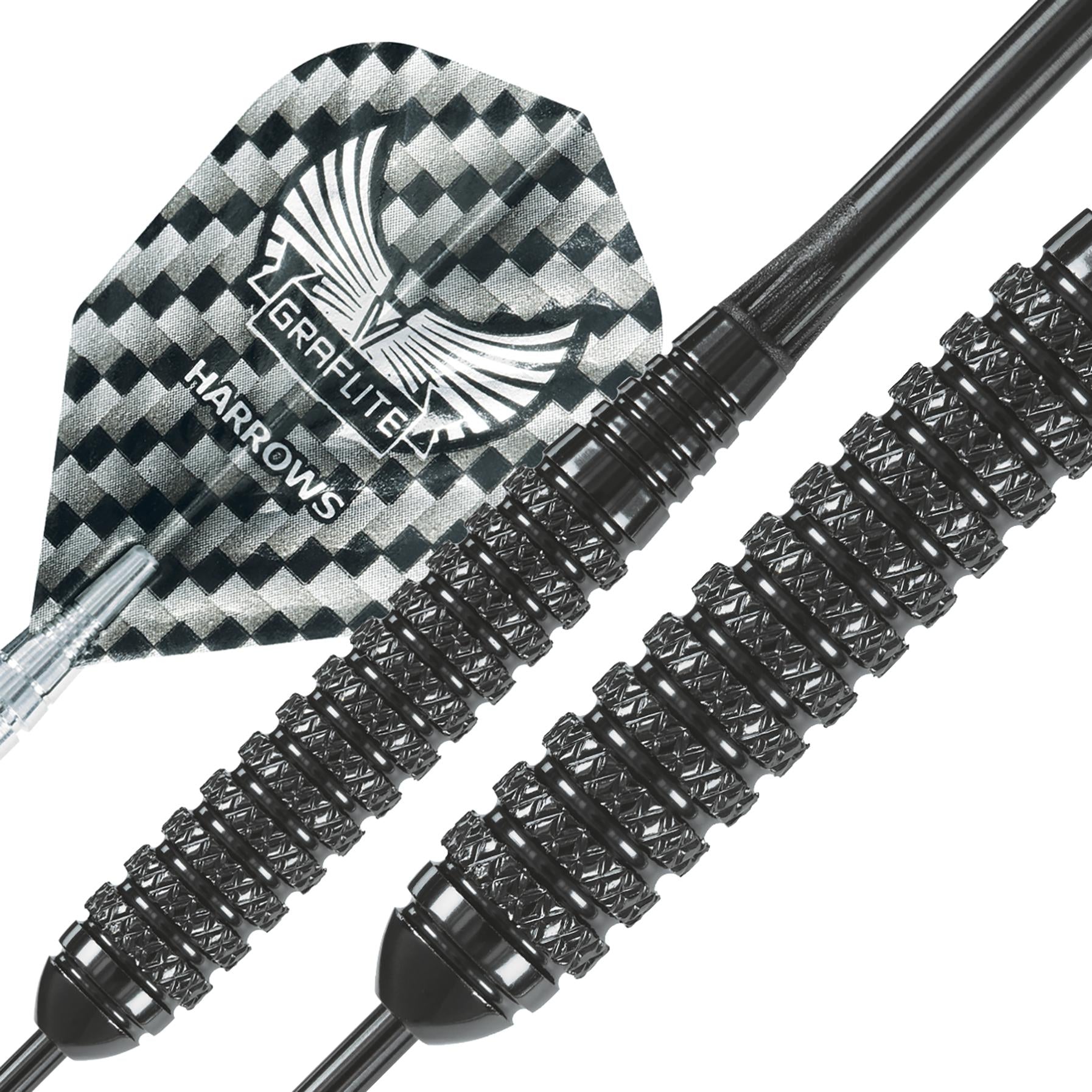 harrows-black-arrow-20g-steeldart-messing-schwarz image 3