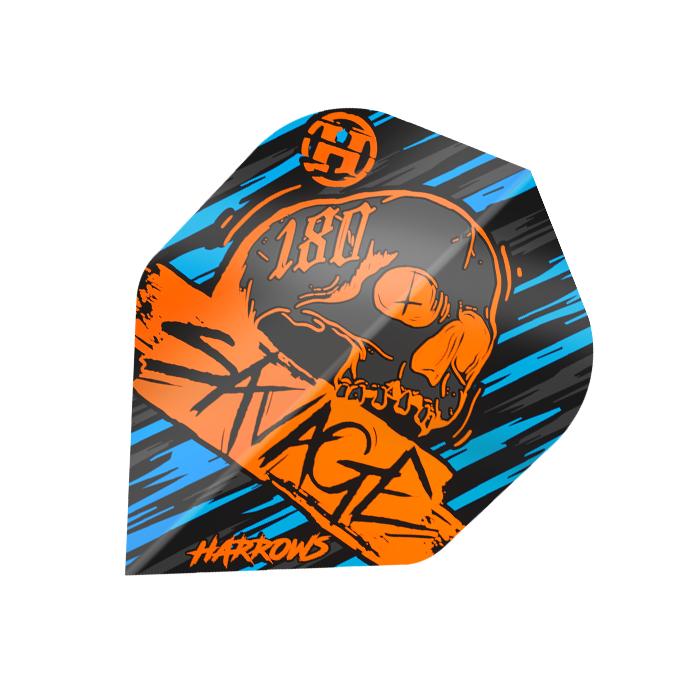 harrows-prime-savage-flights-dart-flights-3-st-ck-no2 image 2
