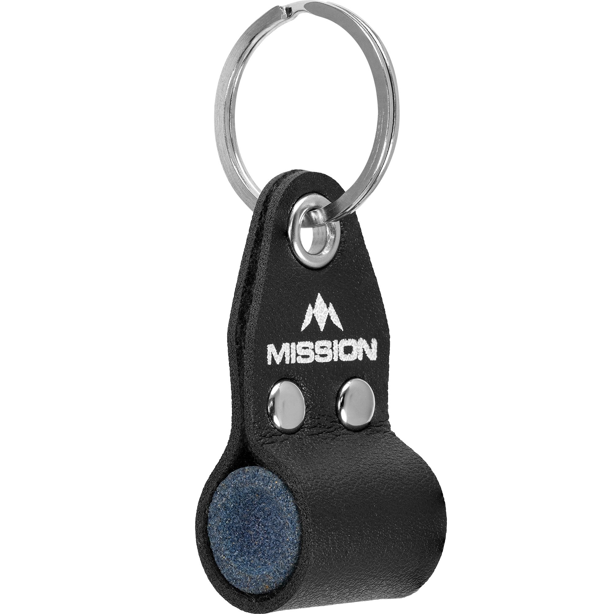 mission-titan-dart-sharpener-schleifstein-schl-sselring-schwarz image 1