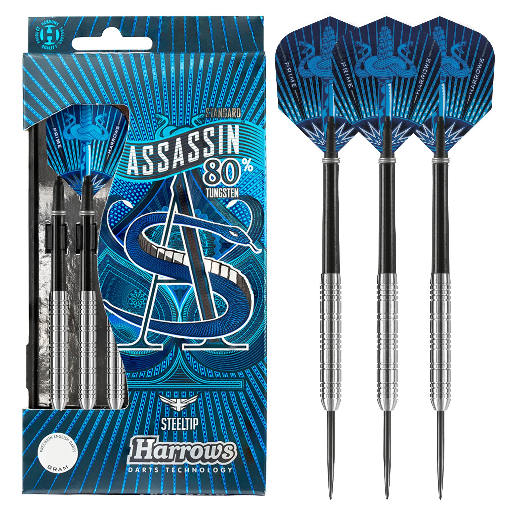 harrows-assassin-80-steeldarts-18g-wolfram image 1