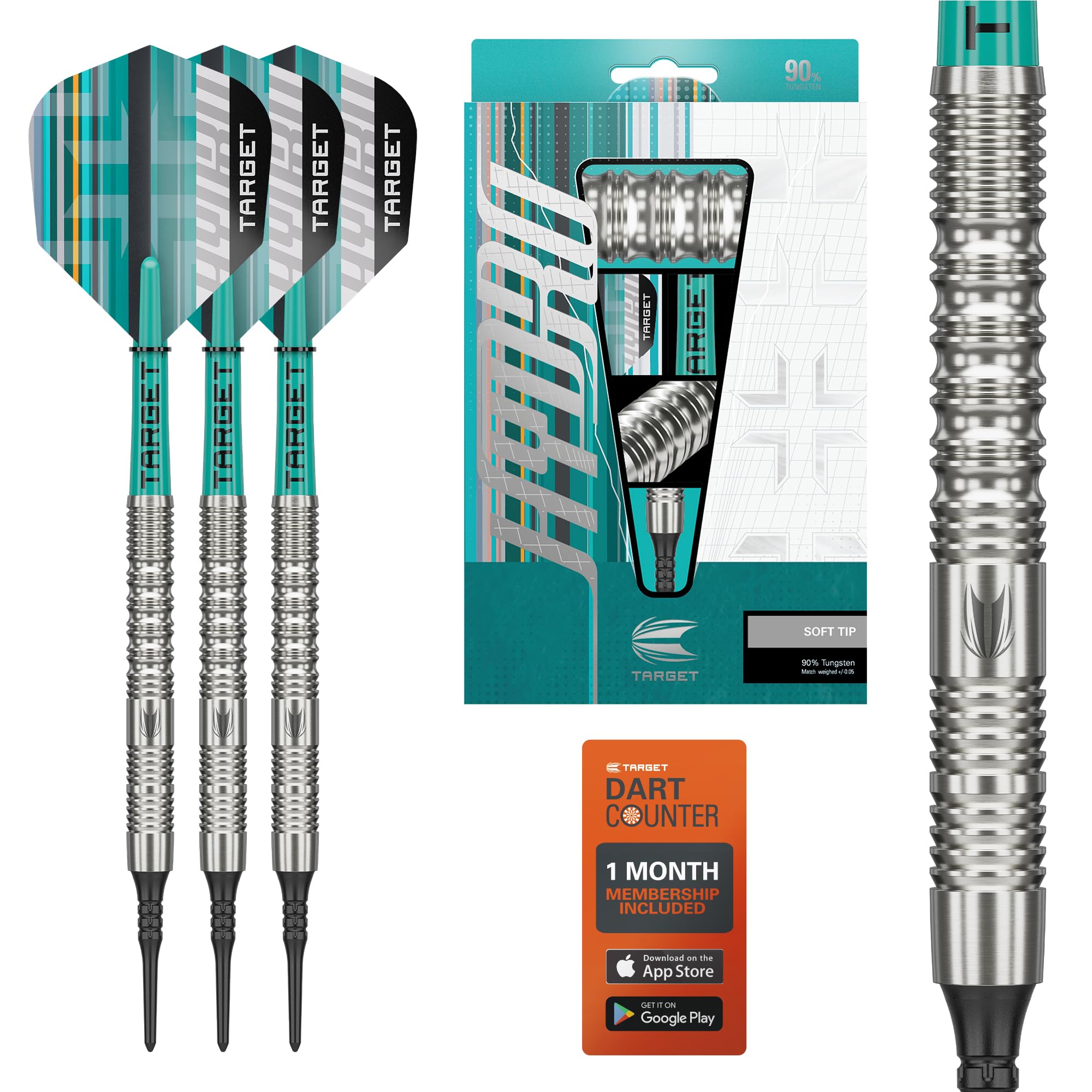 target-hydro-18g-softdarts-90-tungsten-mit-pixel-points image 7