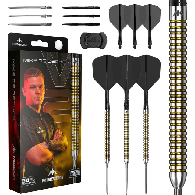 mission-mike-de-decker-v2-steeldarts-24g-95-tungsten image 1