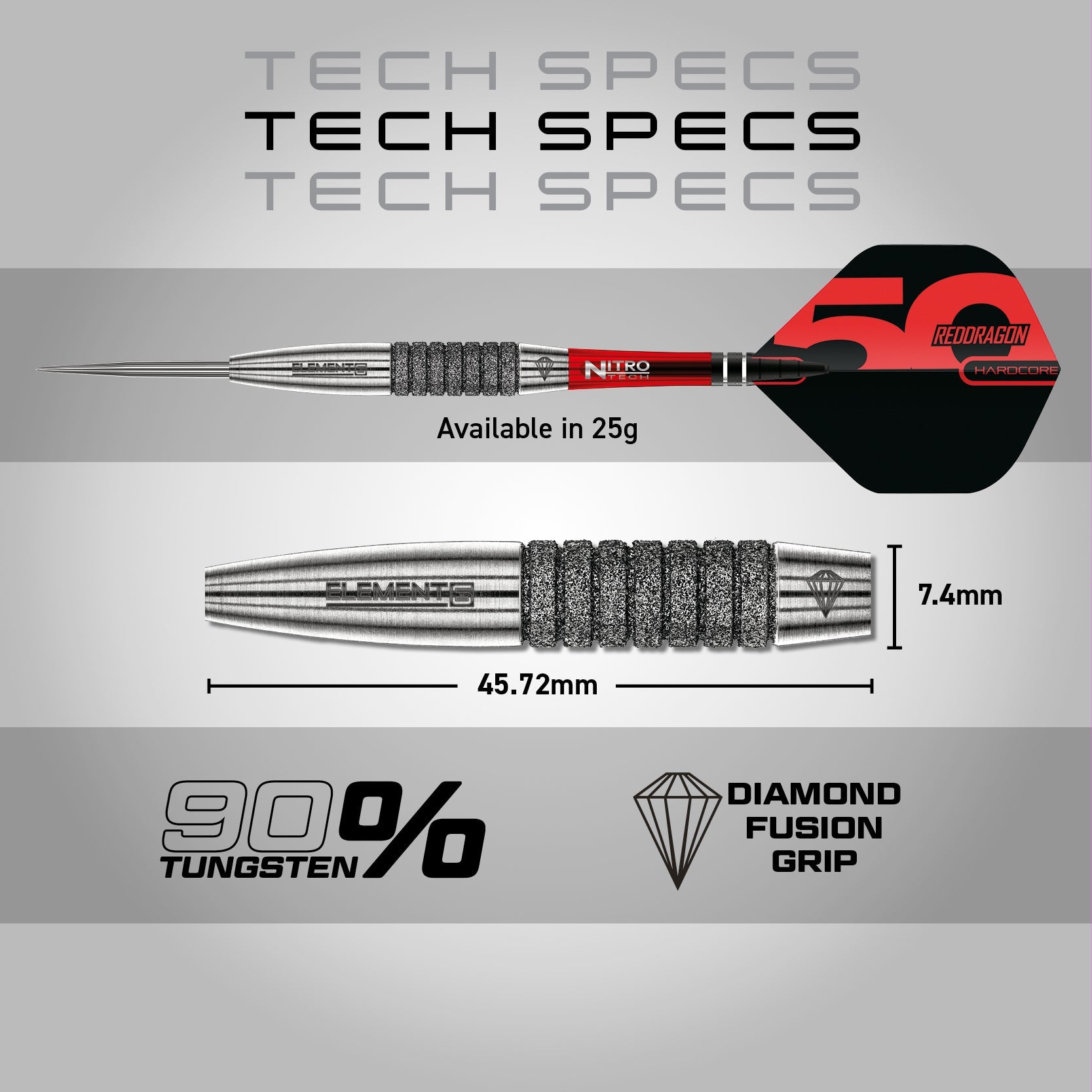 red-dragon-element6-c-steeldarts-90-tungsten-25g image 5