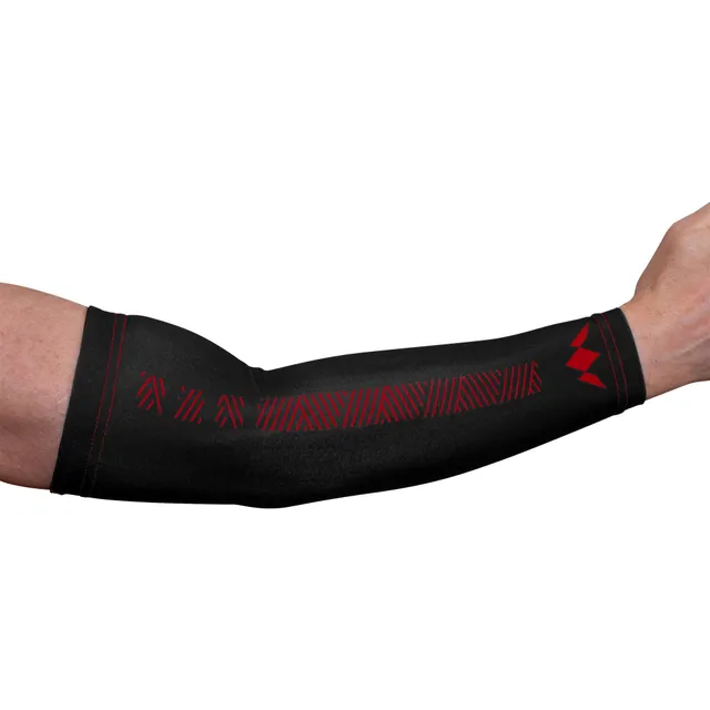 mission-reach-arm-sleeves-reflex-paar-schwarz-rot image 1