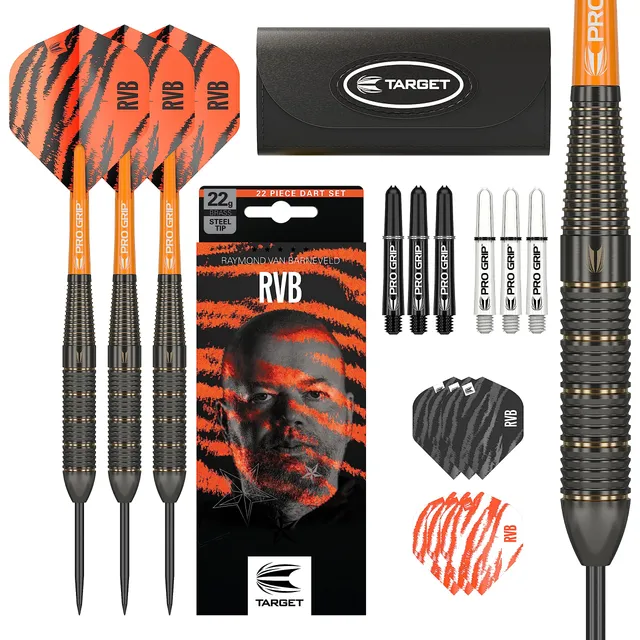target-rvb-brass-steeldarts-22g-einsteiger-set-wallet image 1