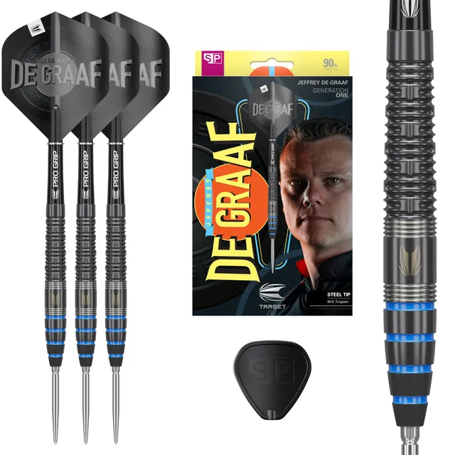 target-jeffrey-de-graaf-gen1-steeldarts-23g-90-tungsten image 1