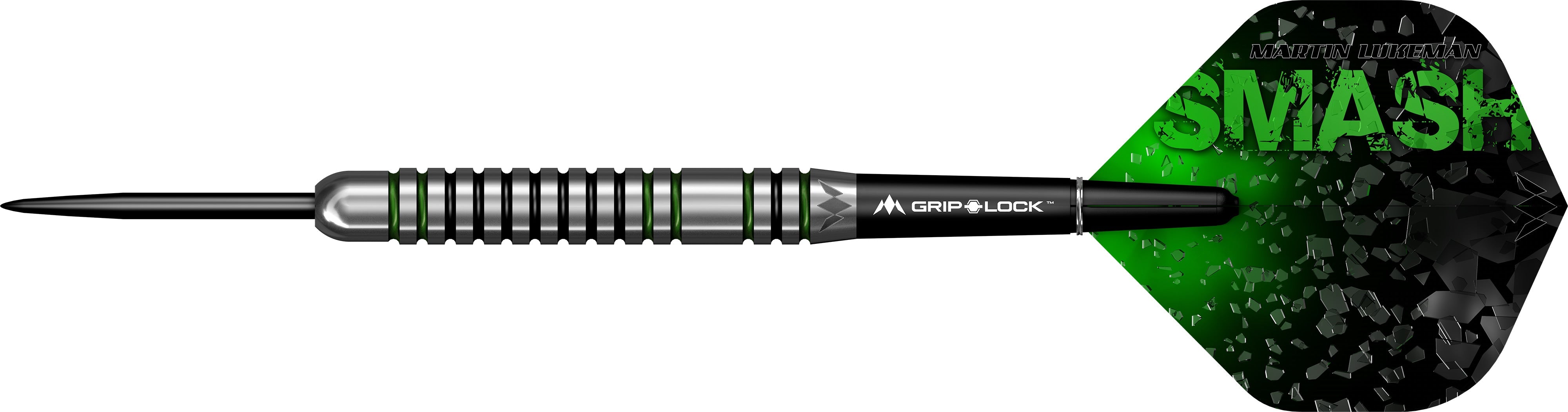 mission-martin-lukeman-steeldarts-black-green-23g image 2