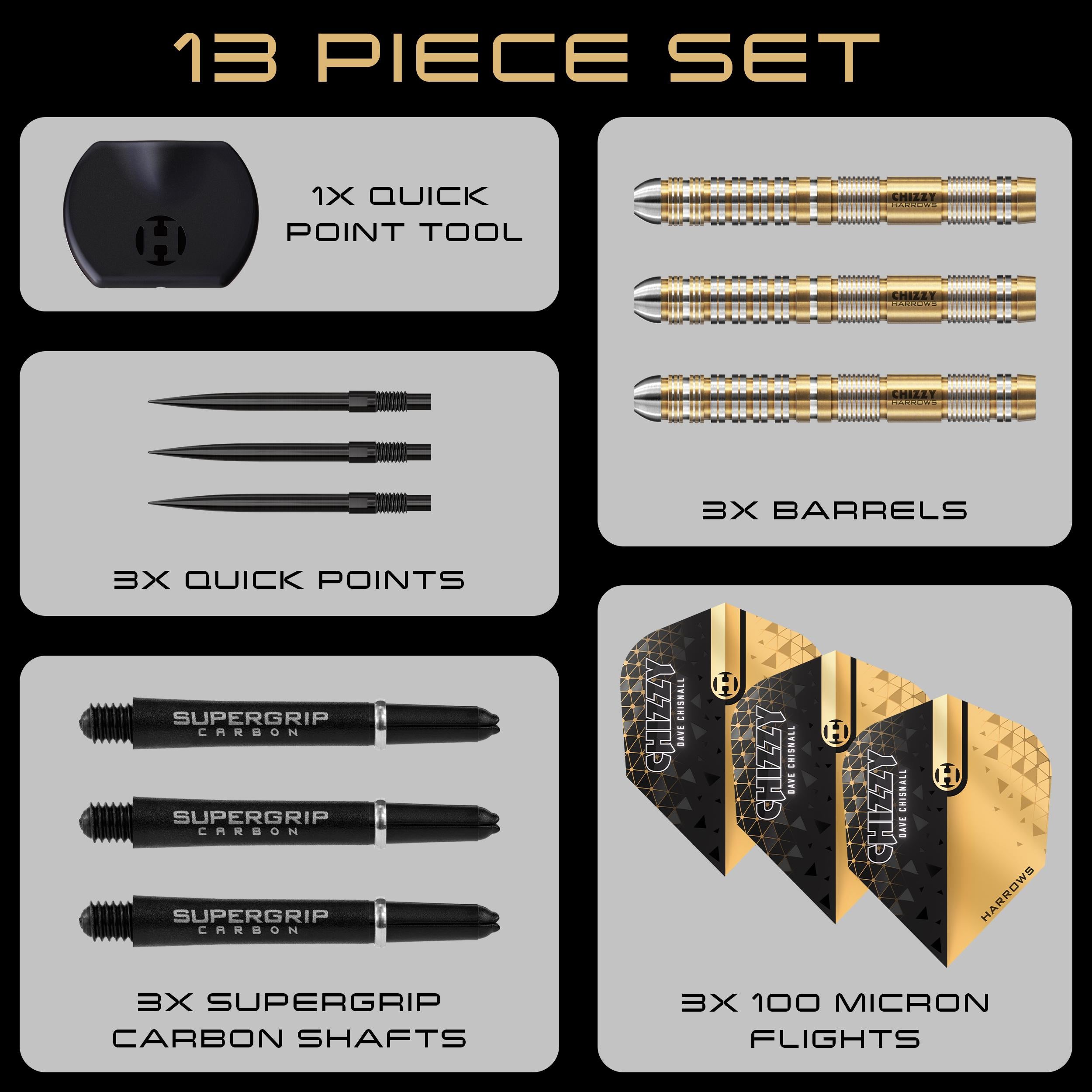 harrows-chizzy-90-series-2-steeldarts-23g-quick-point image 7