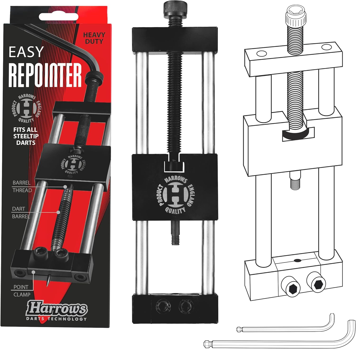 harrows-supergrip-re-pointing-tool-spitzenwechsler-f-r-steeldart image 3