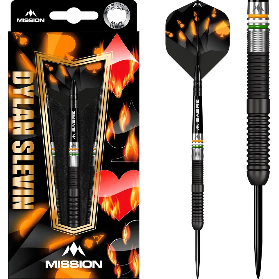 mission-dylan-slevin-steeldarts-23g-90-black image 1