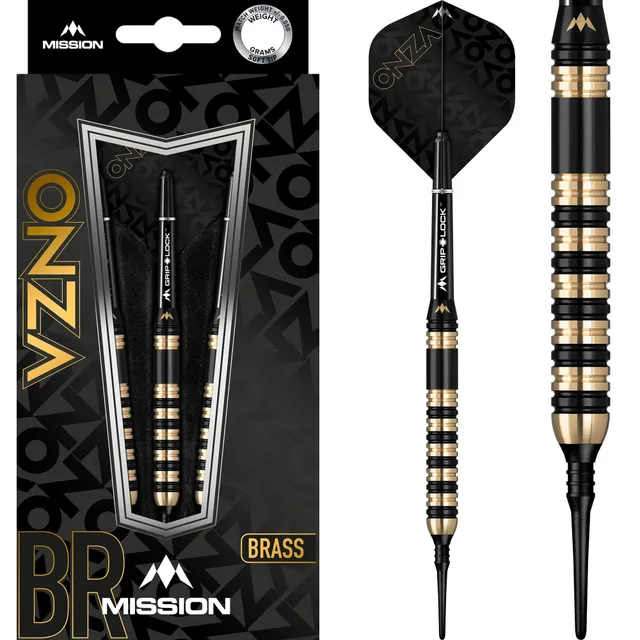 mission-onza-m3-softdarts-messing-20g-schwarz-gold image 1