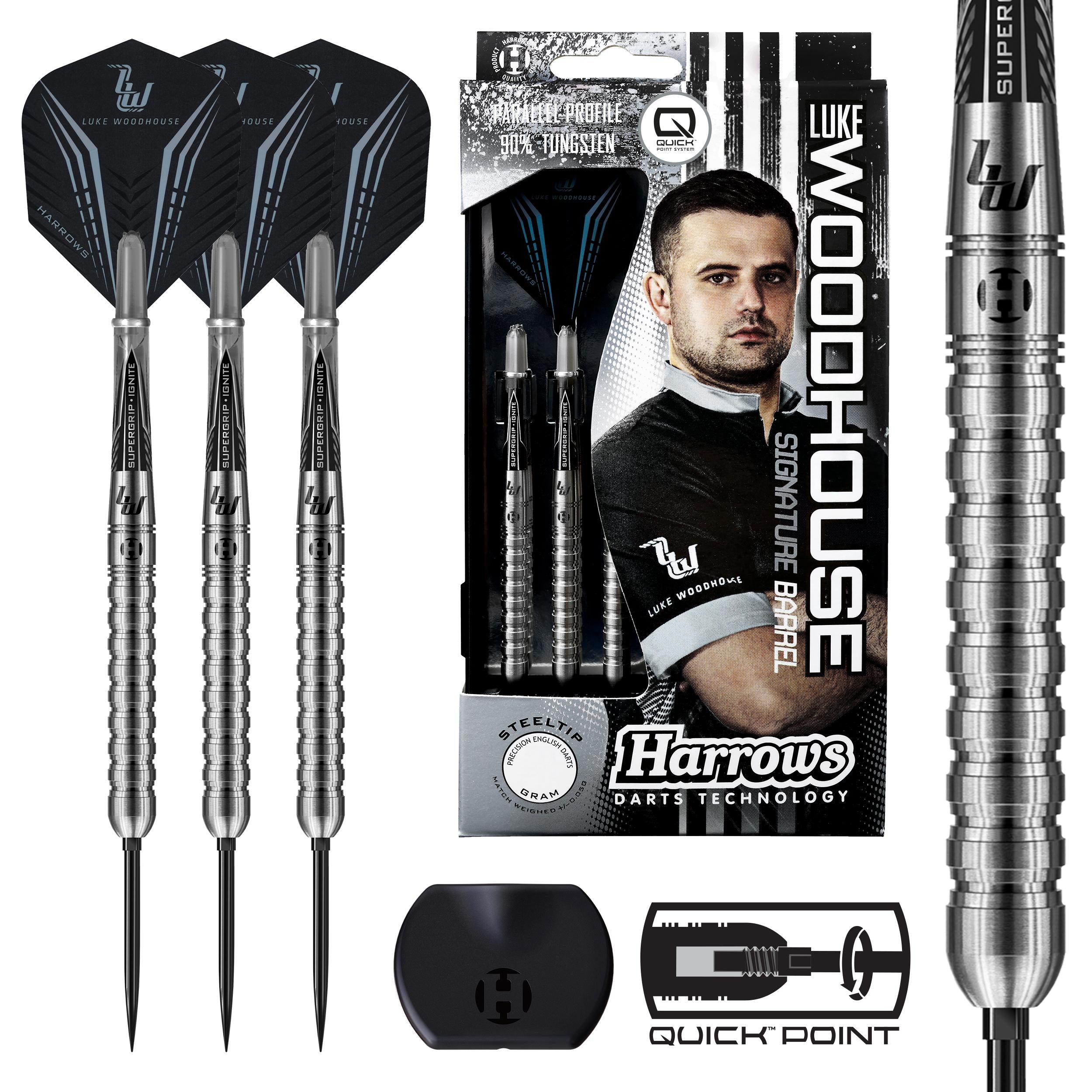 harrows-luke-woodhouse-90-steeldarts-23g-quick-point image 1