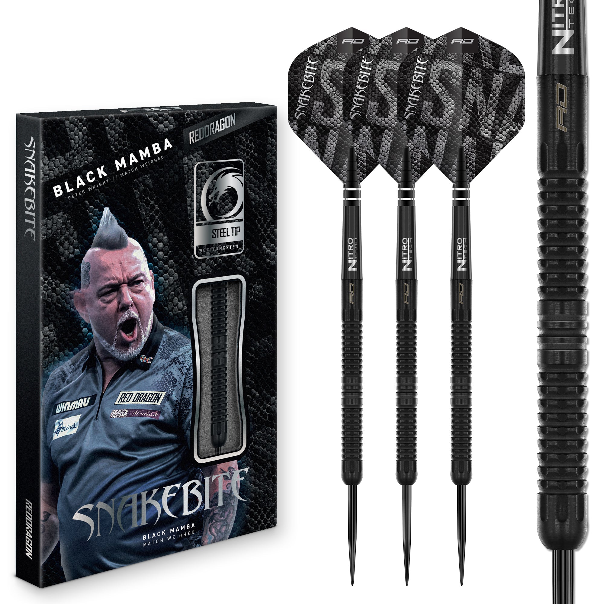 red-dragon-peter-wright-black-mamba-steeldarts-22g-90-tungsten image 1