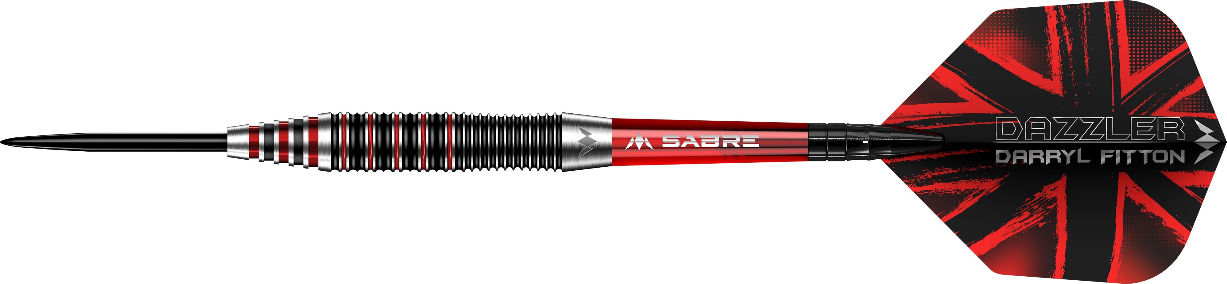 mission-darryl-fitton-electro-black-red-steeldarts-22g-95-tungsten image 2