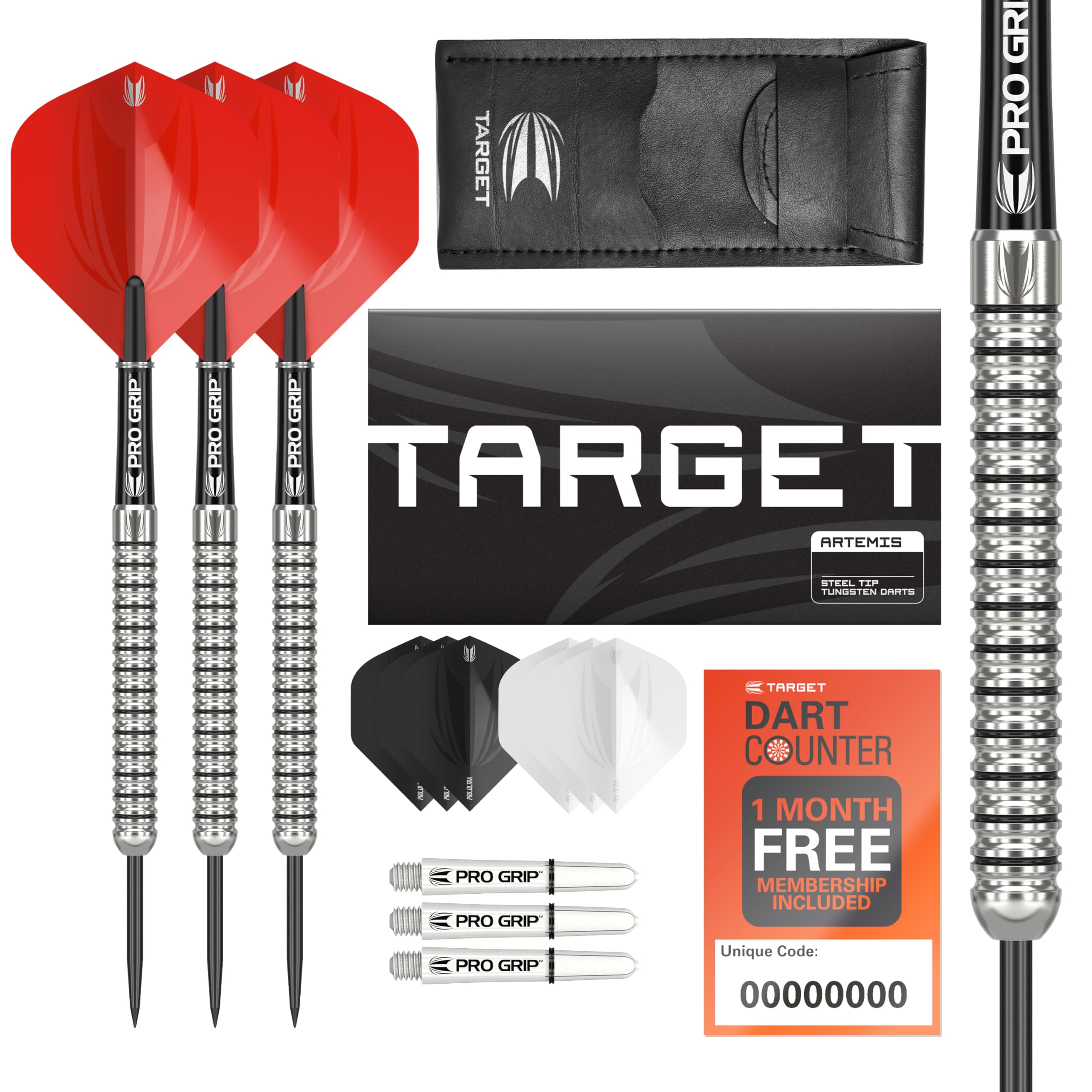 target-artemis-25g-steeldarts-set-k-flex-mit-etui image 8
