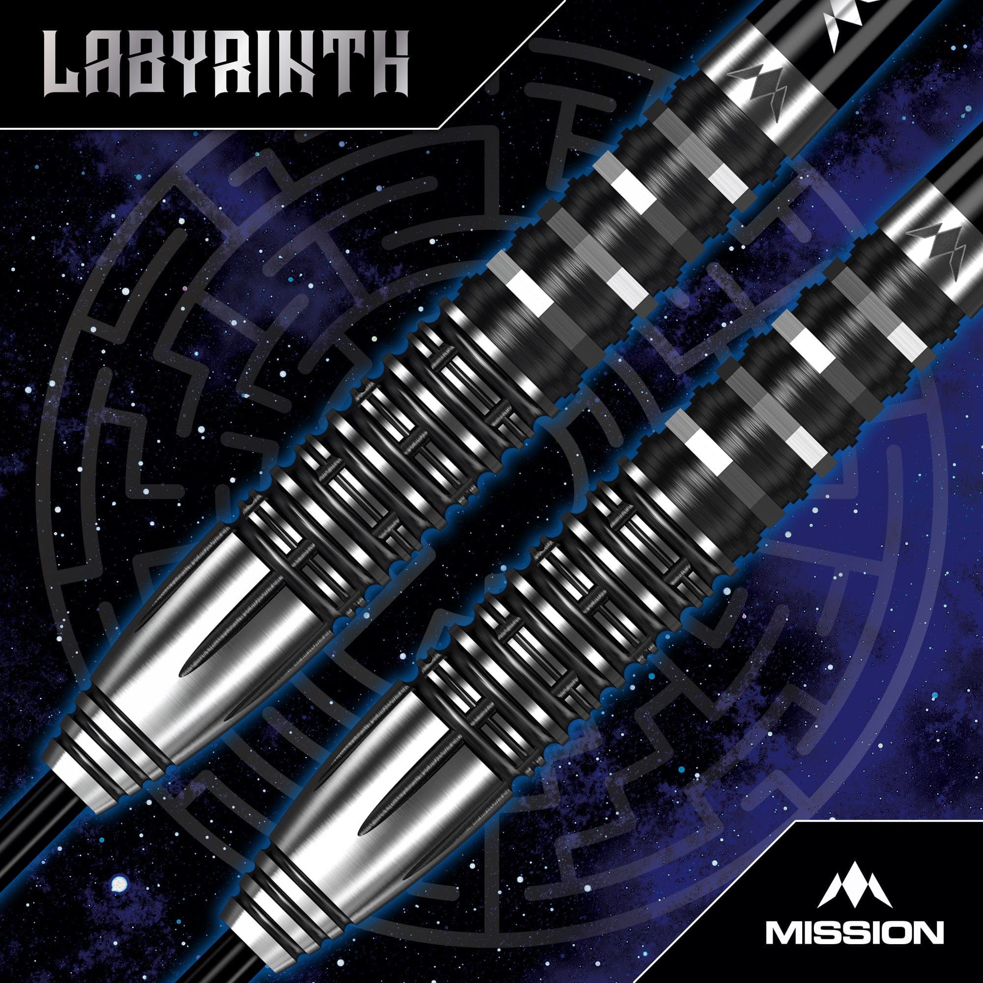 mission-labyrinth-22g-steeldarts-90-tungsten-schwarz image 4