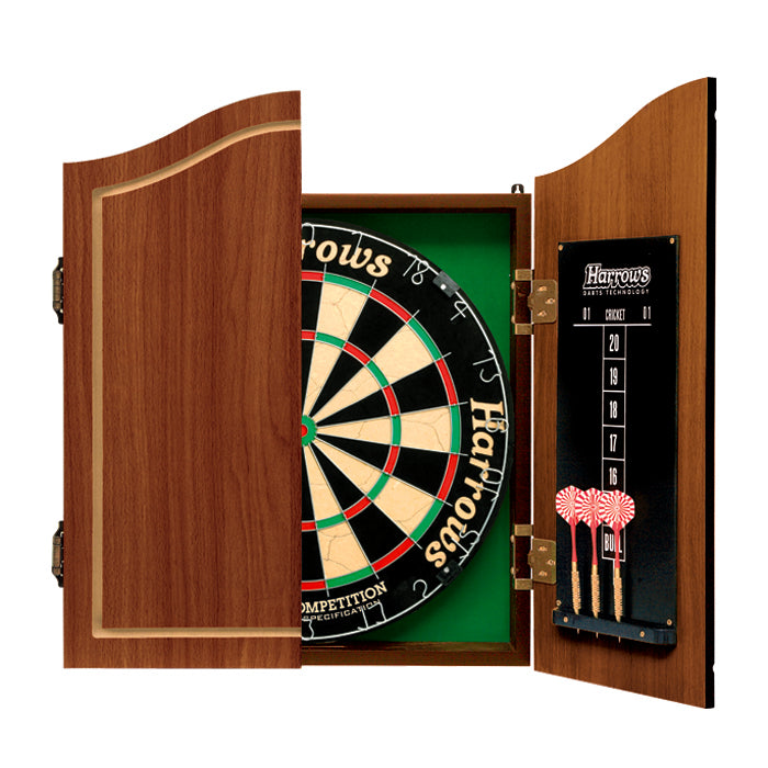 harrows-pro-s-choice-dartboard-cabinet-set-sisal image 6
