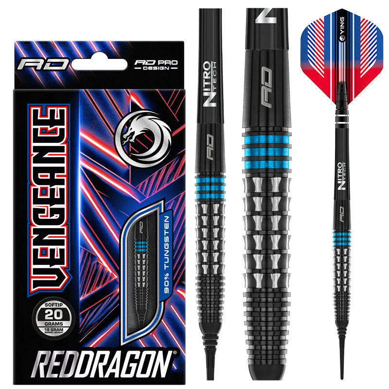 red-dragon-flightmasters-vengeance-blue-softdarts-18g image 1