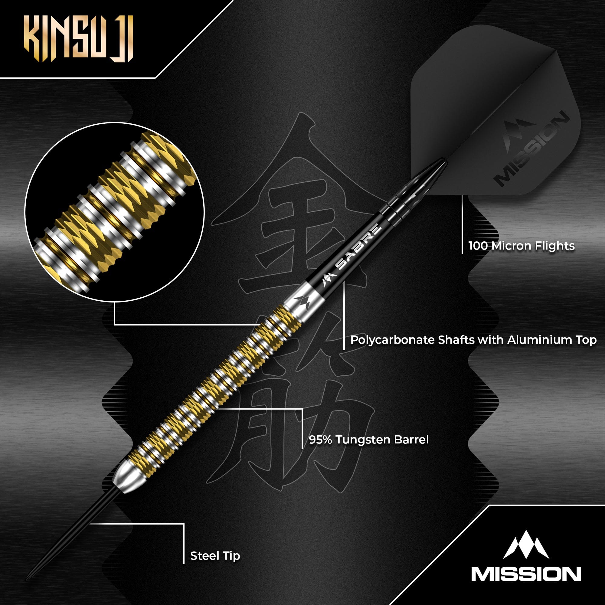 mission-kinsuji-steeldarts-24g-95-tungsten-gold image 3