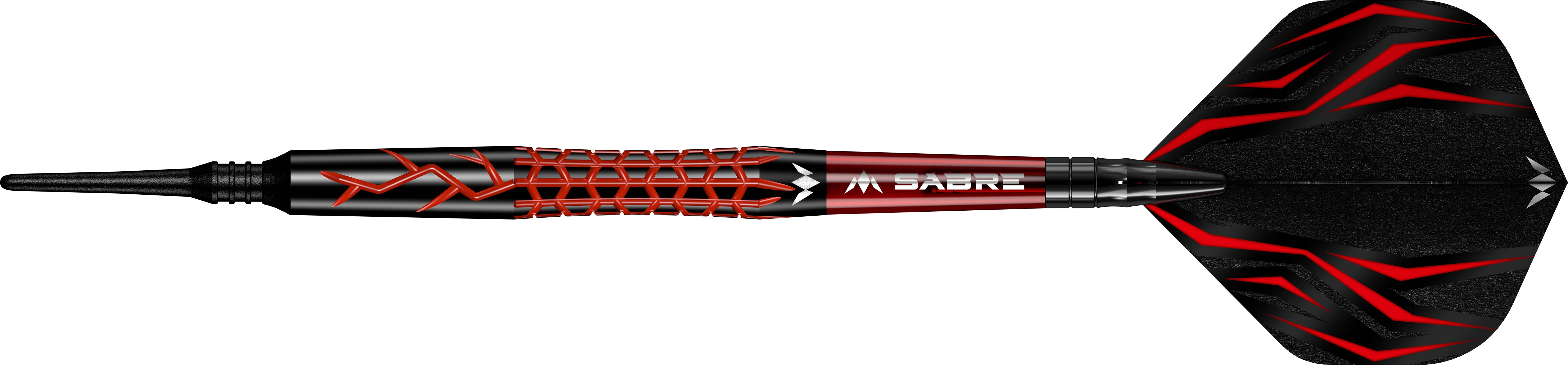 mission-lava-20g-softdarts-schwarz-rot-95-tungsten image 2