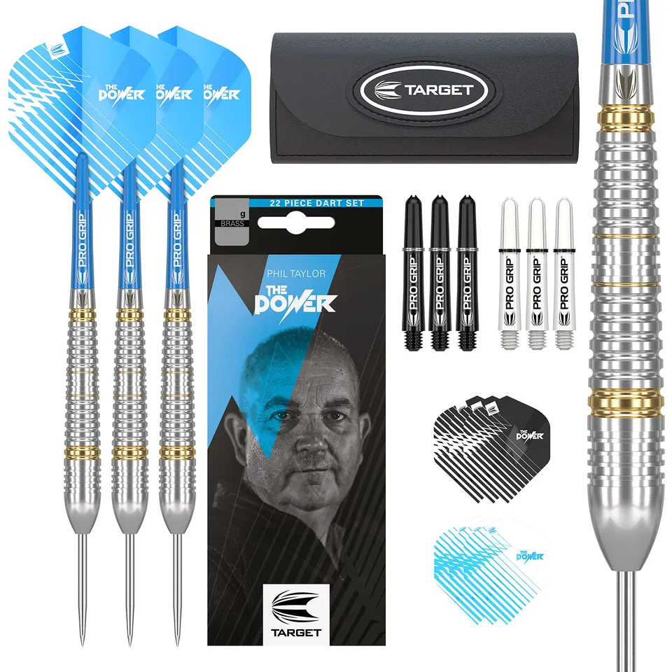 target-phil-taylor-steeldarts-22g-starter-set-mit-tasche image 1