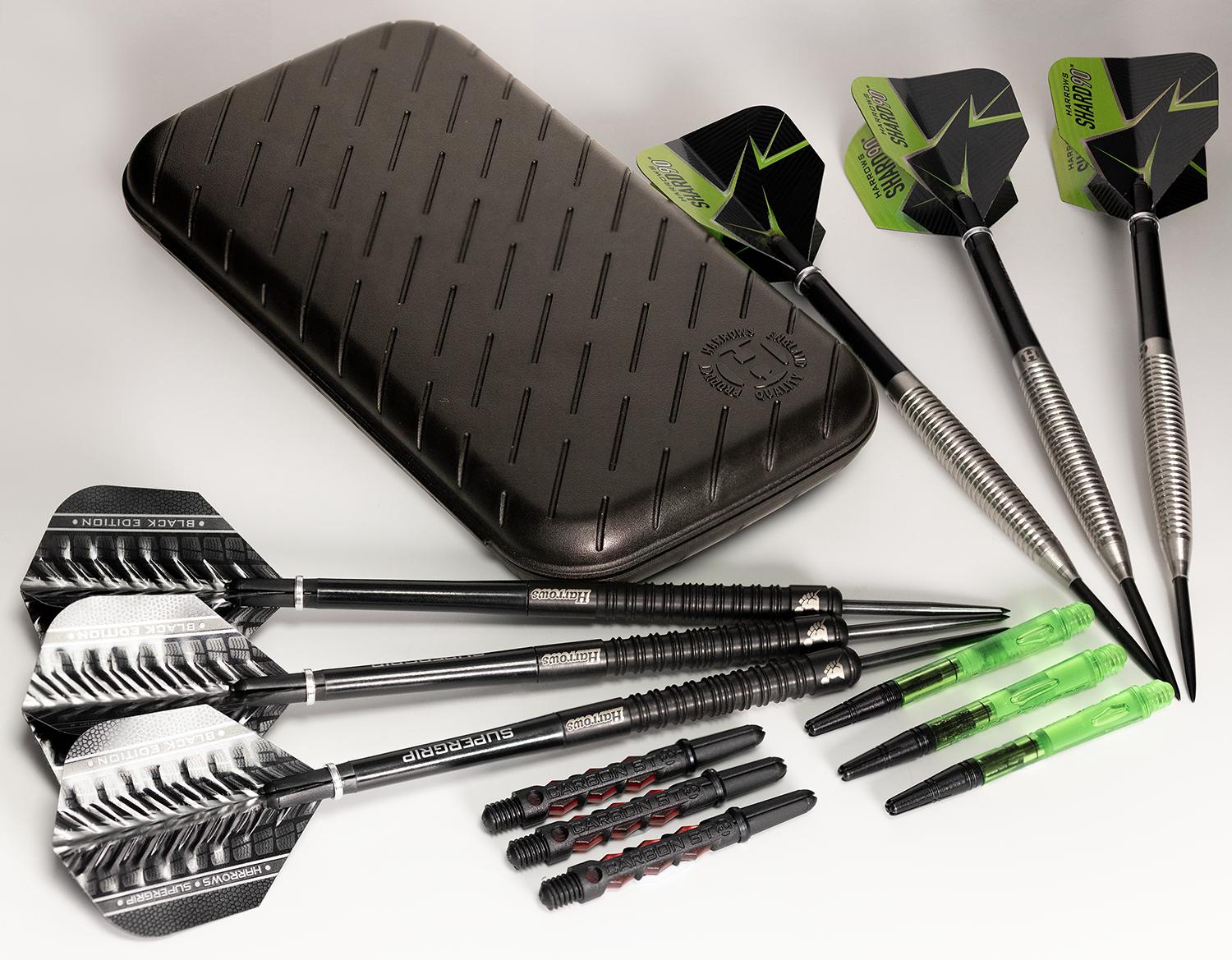 harrows-pro-6-slimcase-darttasche-schwarz-f-r-6-darts image 5