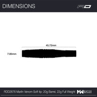 red-dragon-marlin-venom-softdarts-20g-90-tungsten image 7