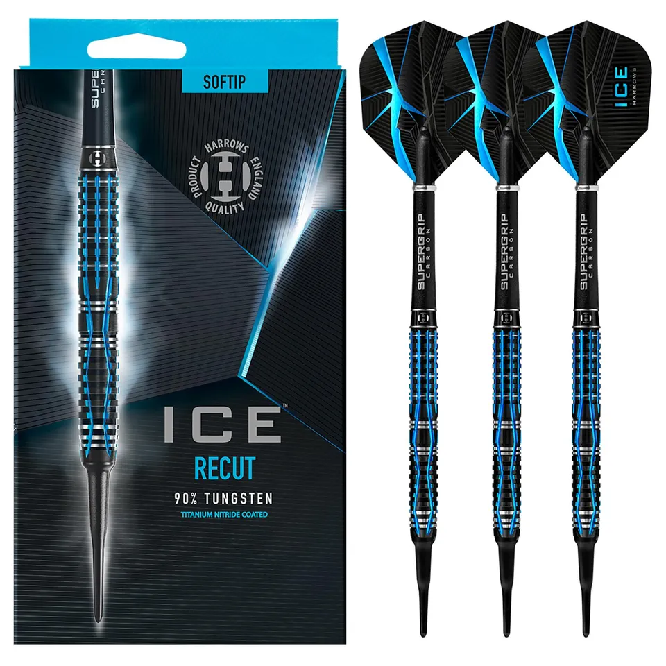 harrows-ice-recut-softdarts-20g-90-tungsten-blau image 1