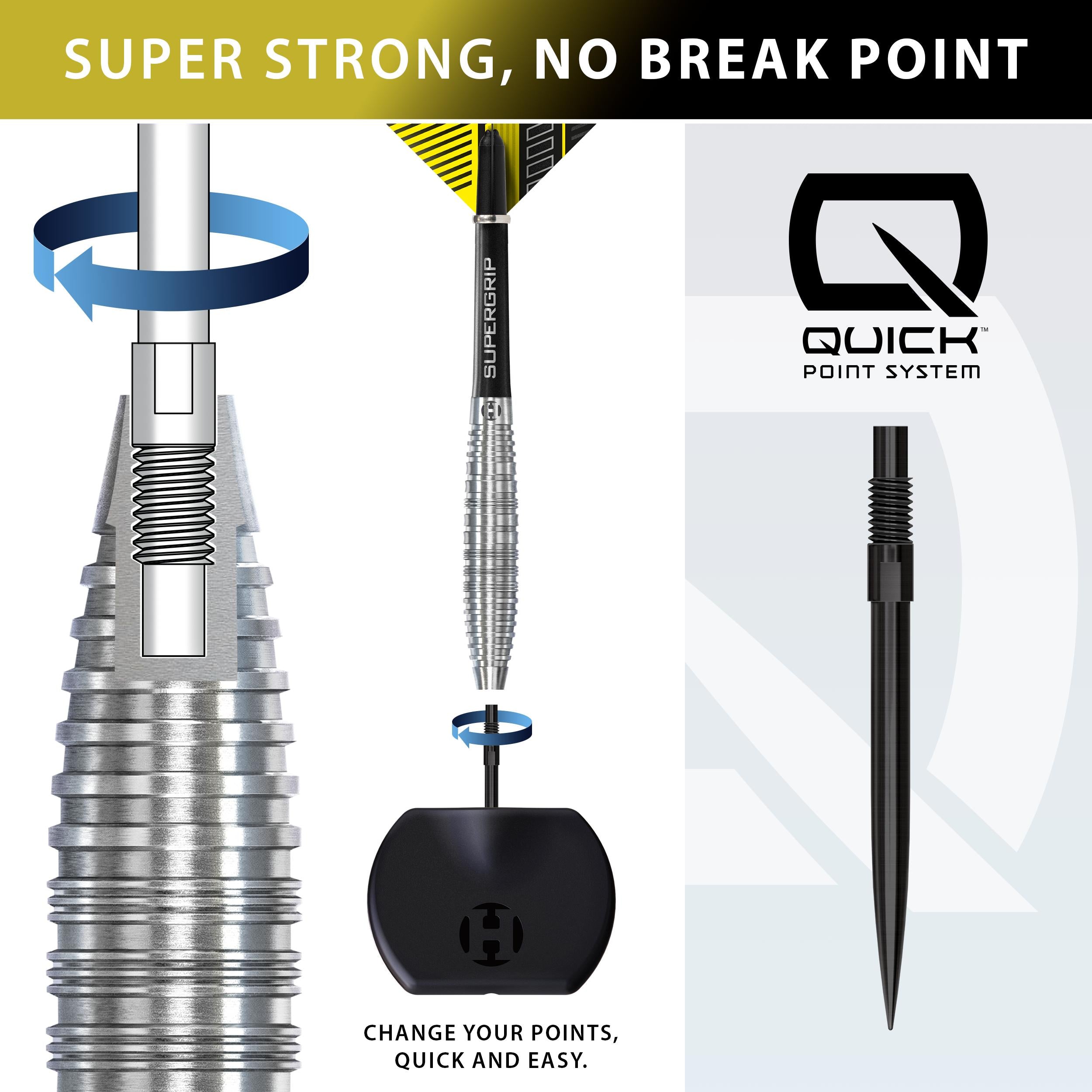 harrows-nx90-bomb-steeldarts-90-21g-23g-25g-quick-point image 2