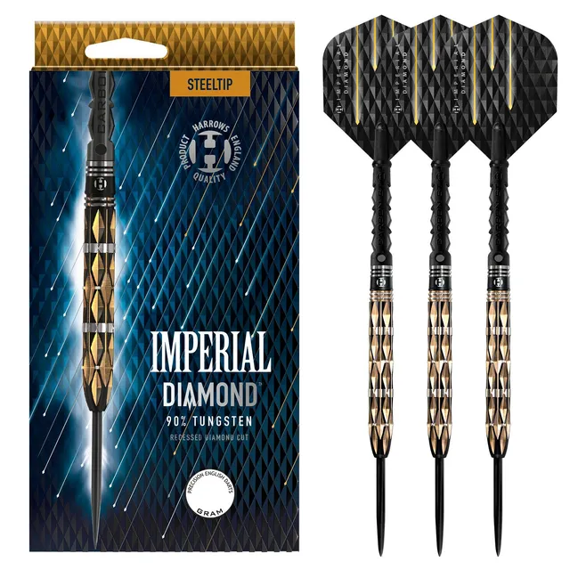 harrows-imperial-diamond-90-steeldart-23g-set image 1