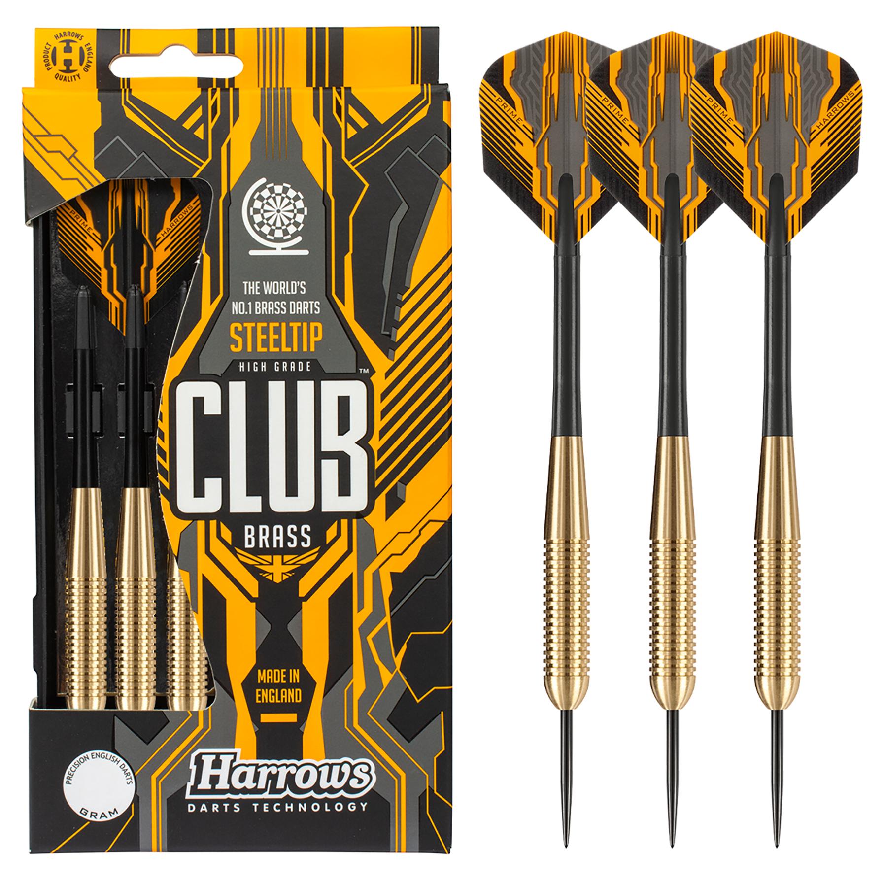 harrows-club-brass-27gr-steeldarts-messing image 1