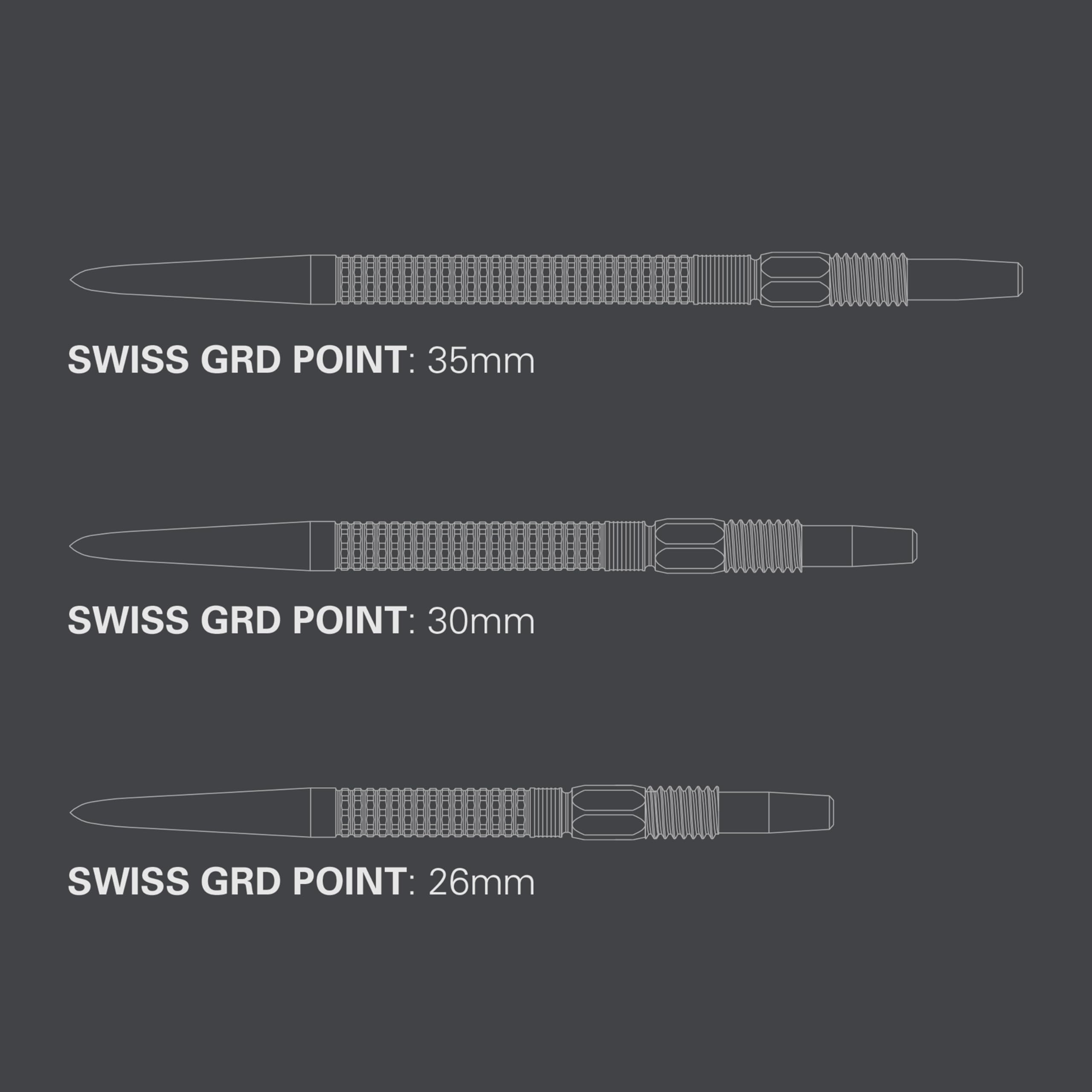 target-swiss-point-grd-dartspitzen-26mm-schwarz-3er-set image 2