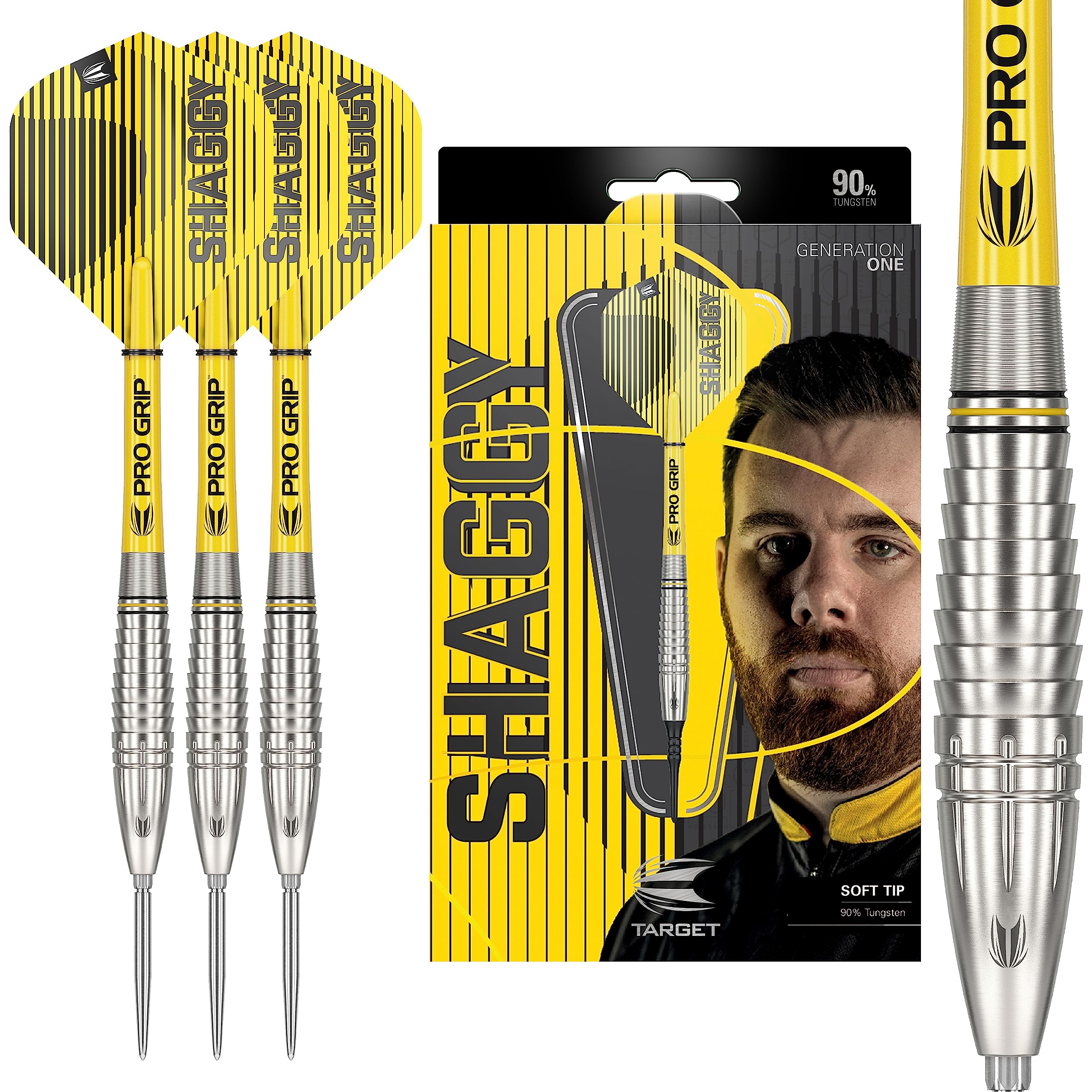 target-scott-williams-gen-1-steeldarts-25g-90-torpedo-grip image 1