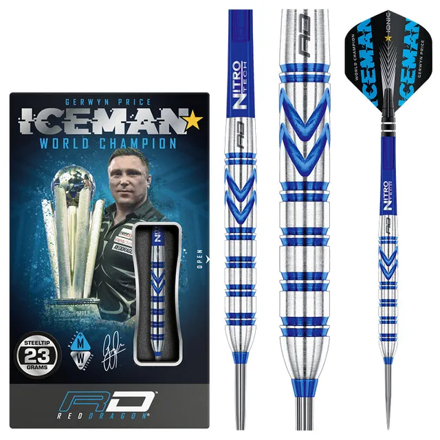 red-dragon-gerwyn-price-blue-originals-steeldarts-iceman image 1