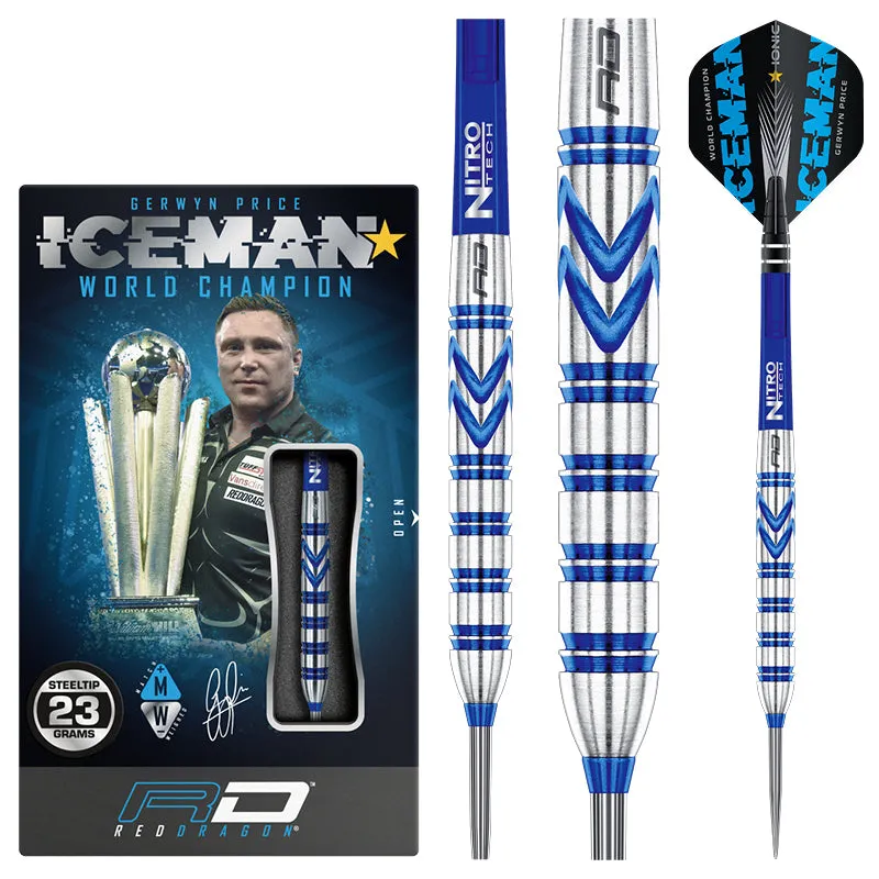 red-dragon-gerwyn-price-blue-originals-steeldarts-iceman image 1
