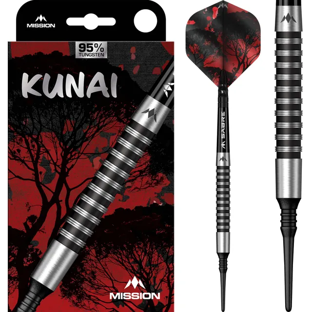 mission-kunai-softdarts-19g-95-tungsten-black-pvd image 1