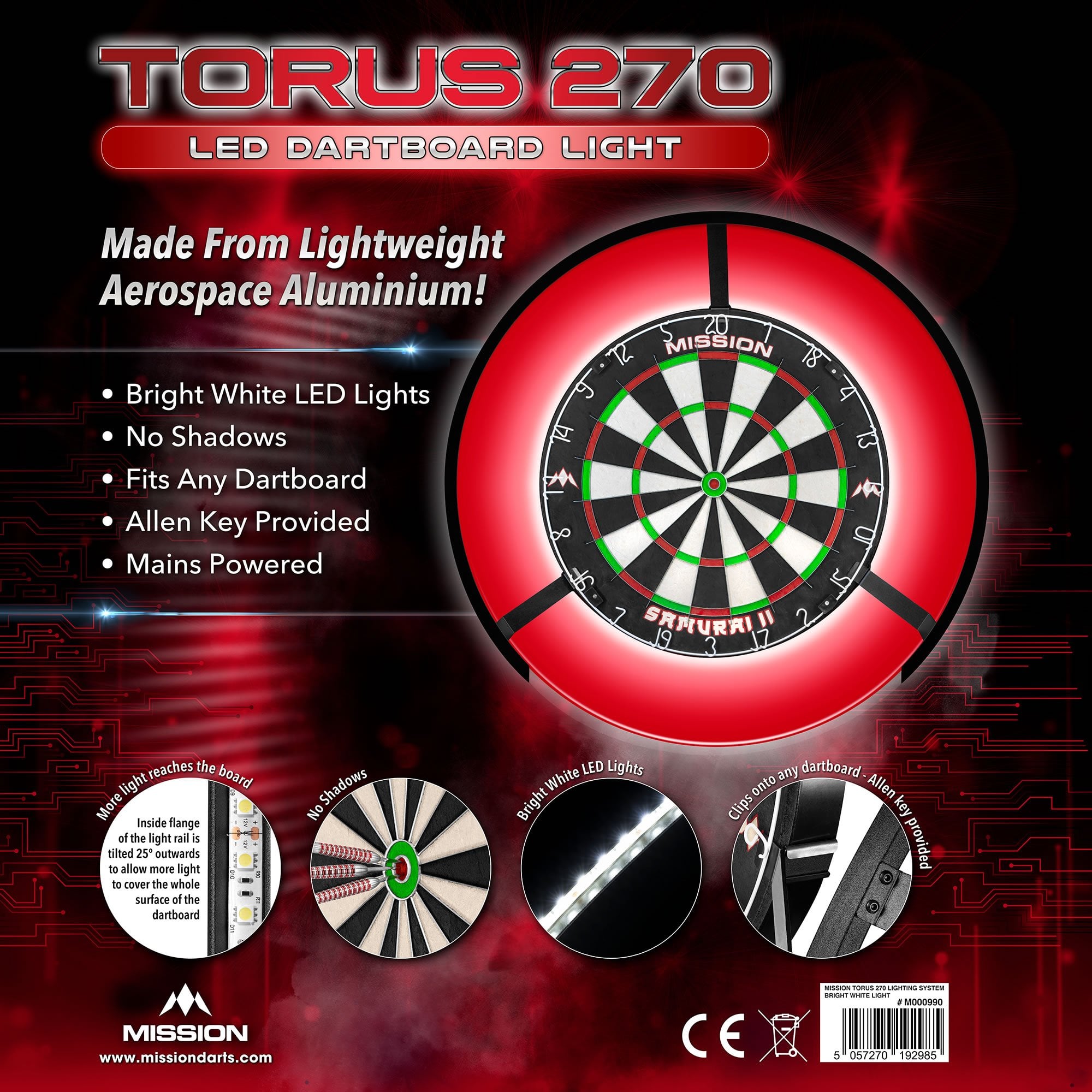 mission-torus-270-dartboard-beleuchtung-hellwei-led image 6