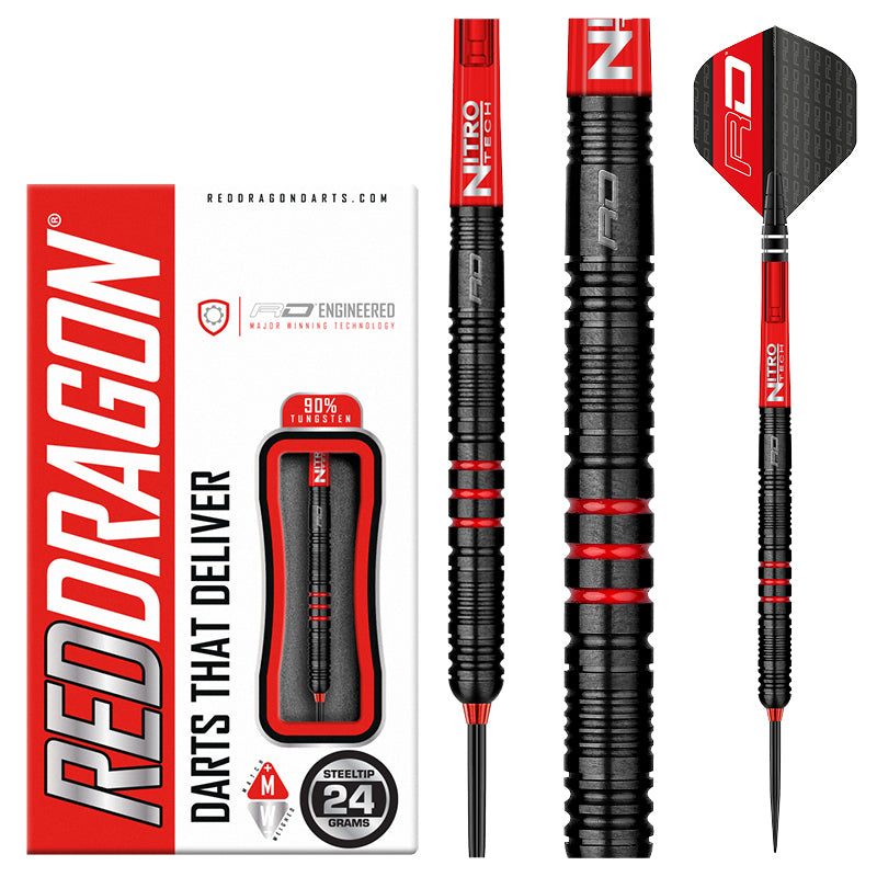 red-dragon-milano-rs-4-0-steeldarts-24g-90-schwarz image 1