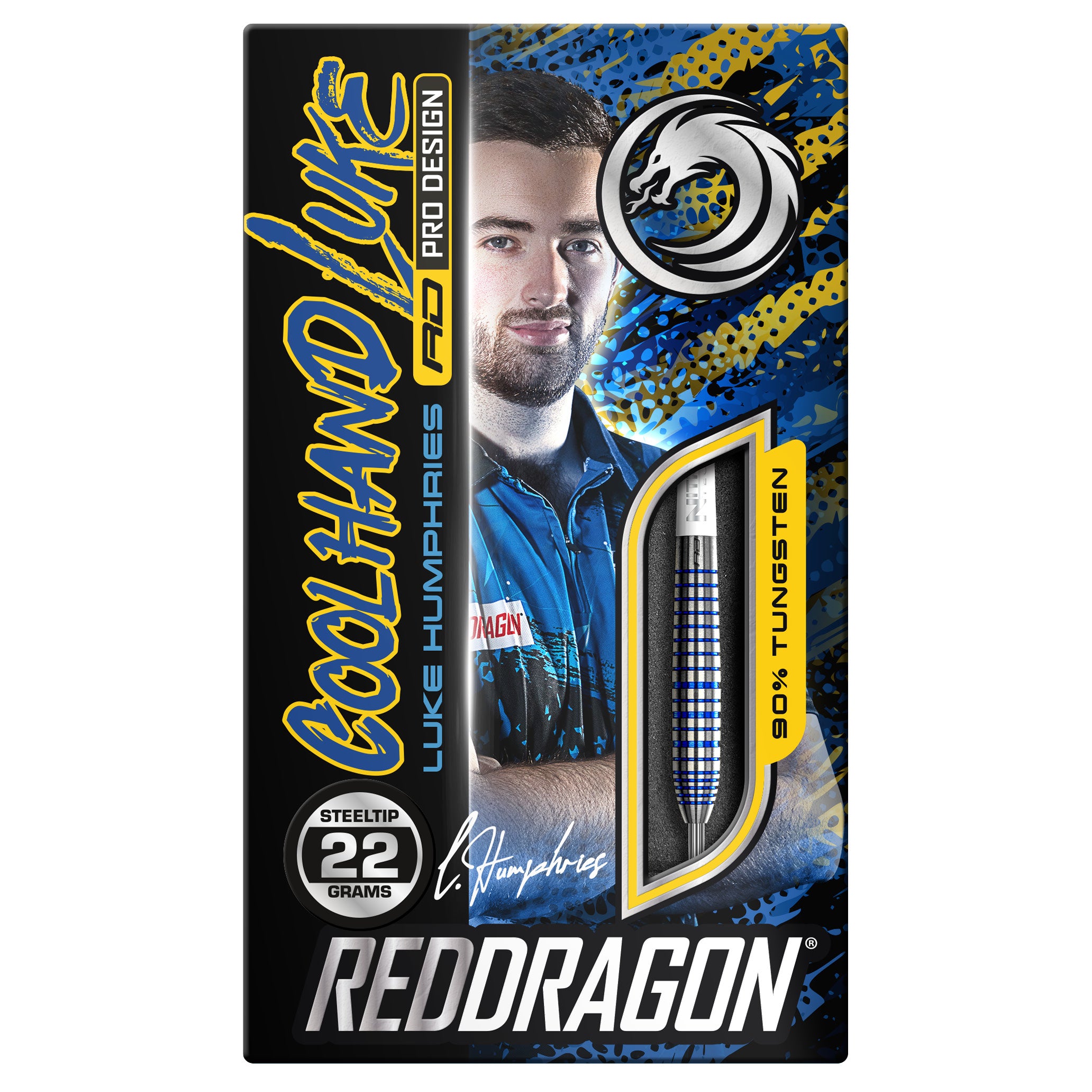 red-dragon-luke-humphries-tx3-22g-steeldarts-blue image 4