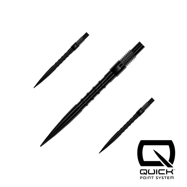 harrows-supergrip-hm-grip-quick-points-dartspitzen-schwarz-30mm image 1