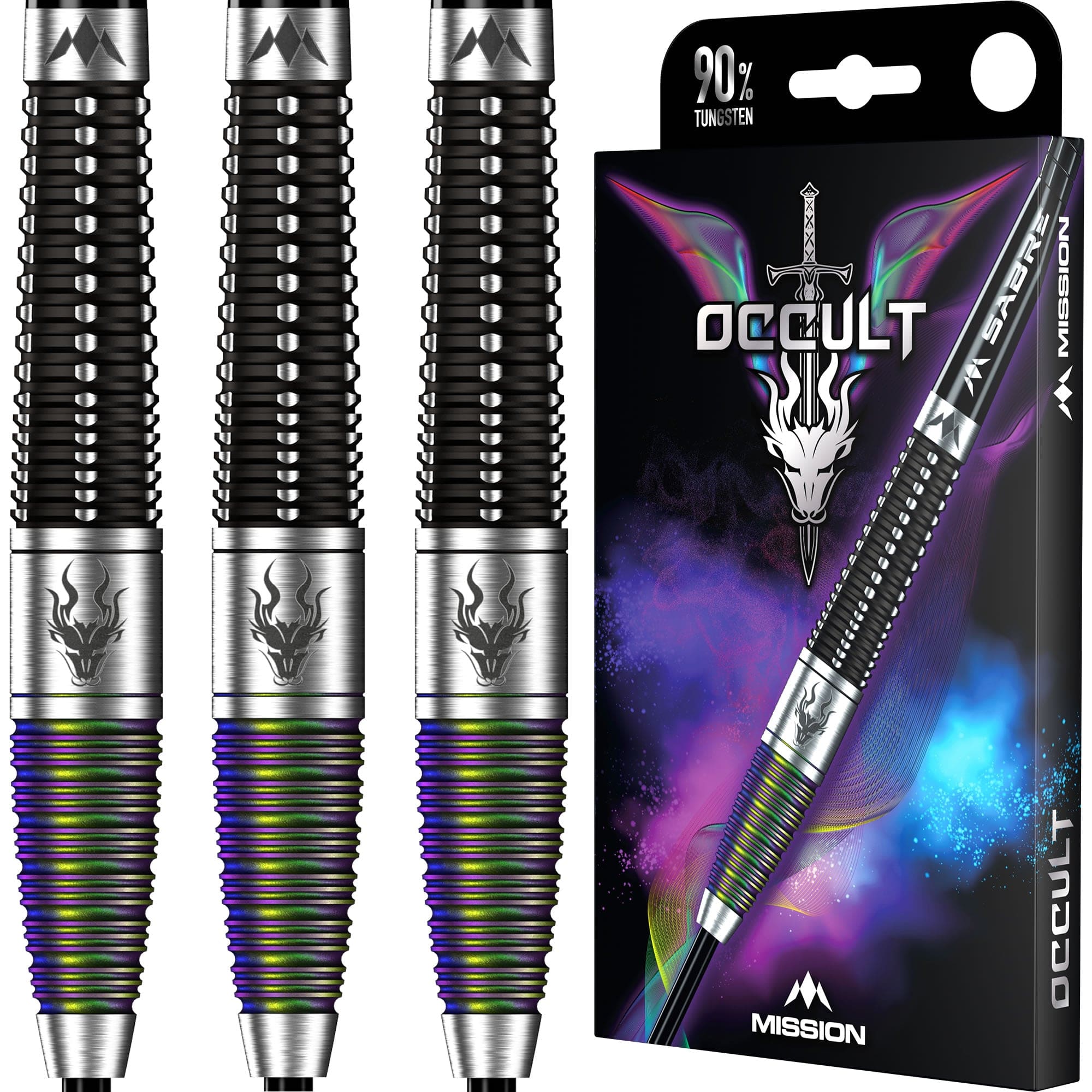 mission-occult-steeldart-23g-black-coral-90-tungsten image 4