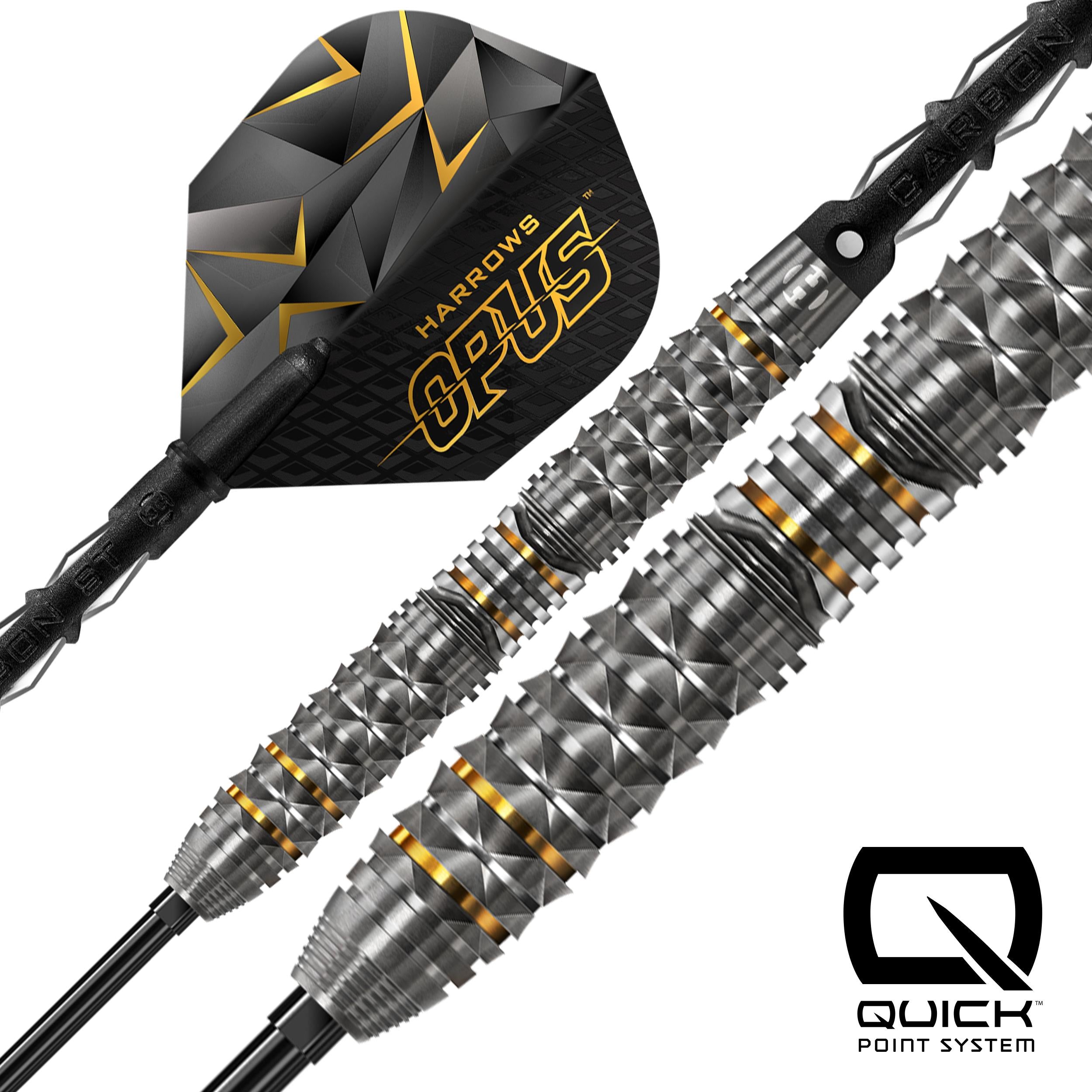 harrows-opus-90-steeldarts-24g-quick-point-tungsten image 2