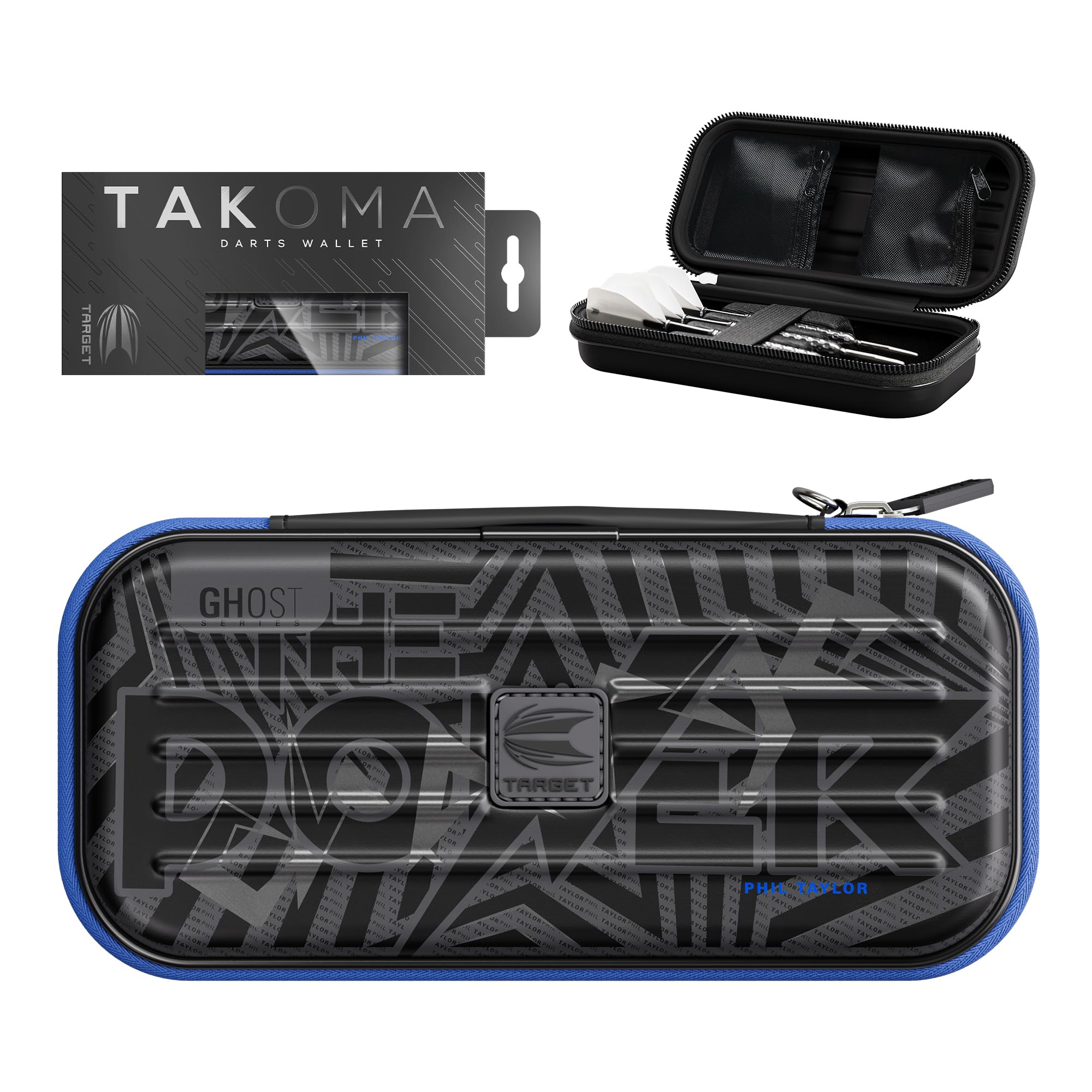 target-takoma-phil-taylor-ghost-wallet-darttasche-regular image 1