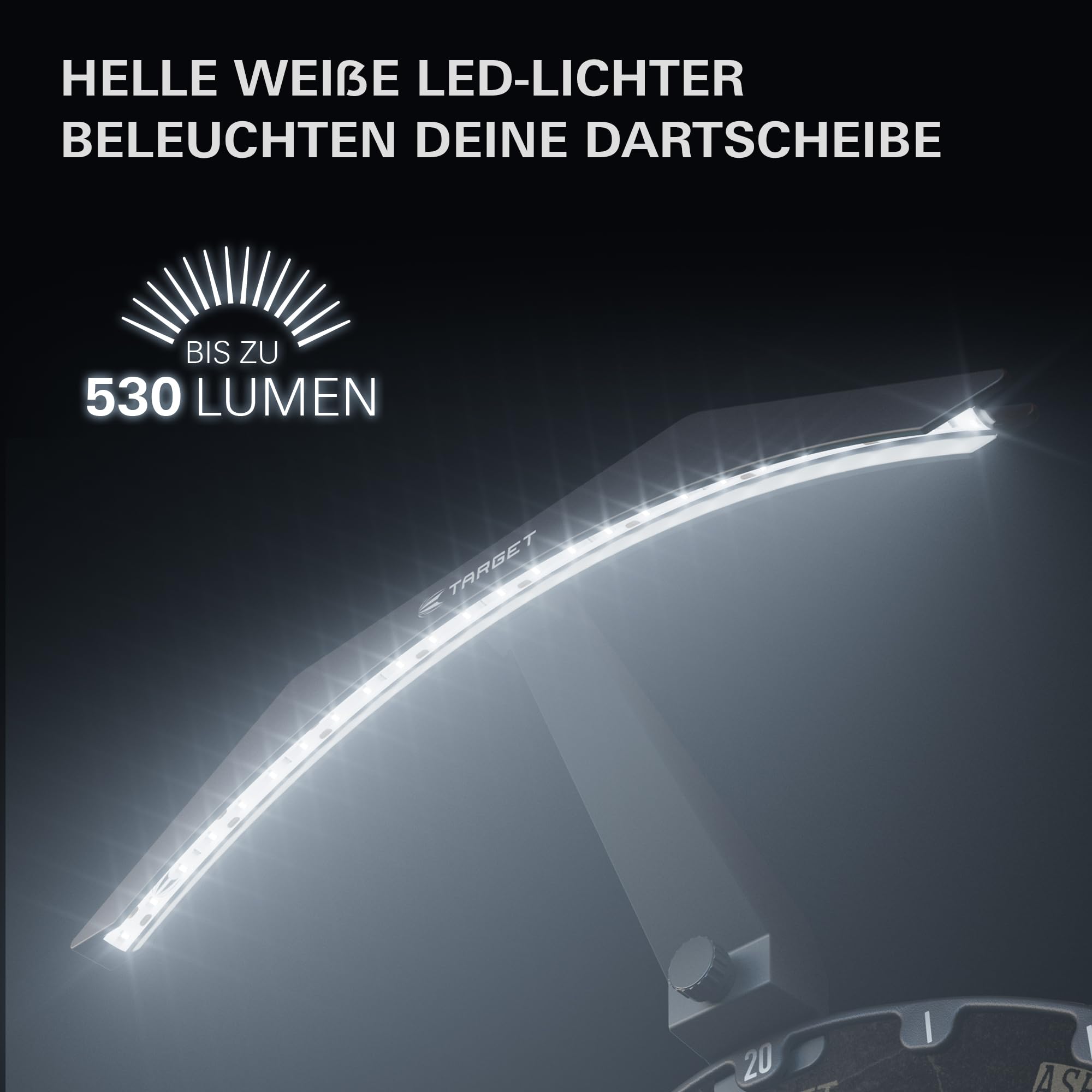 target-corona-vision-dartboard-beleuchtung-led-24-leds image 3