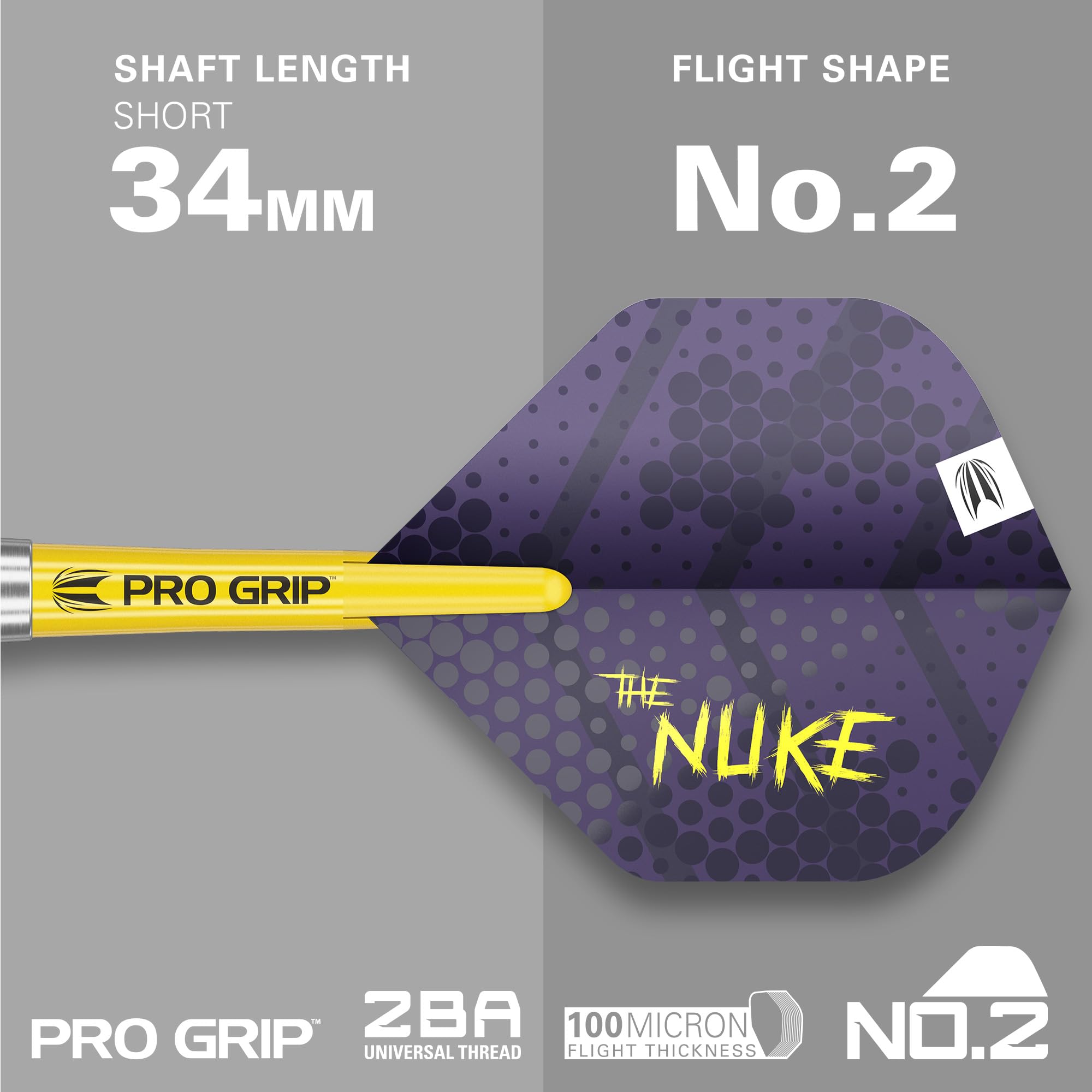 target-luke-littler-brass-steeldarts-22g-the-nuke-set image 4