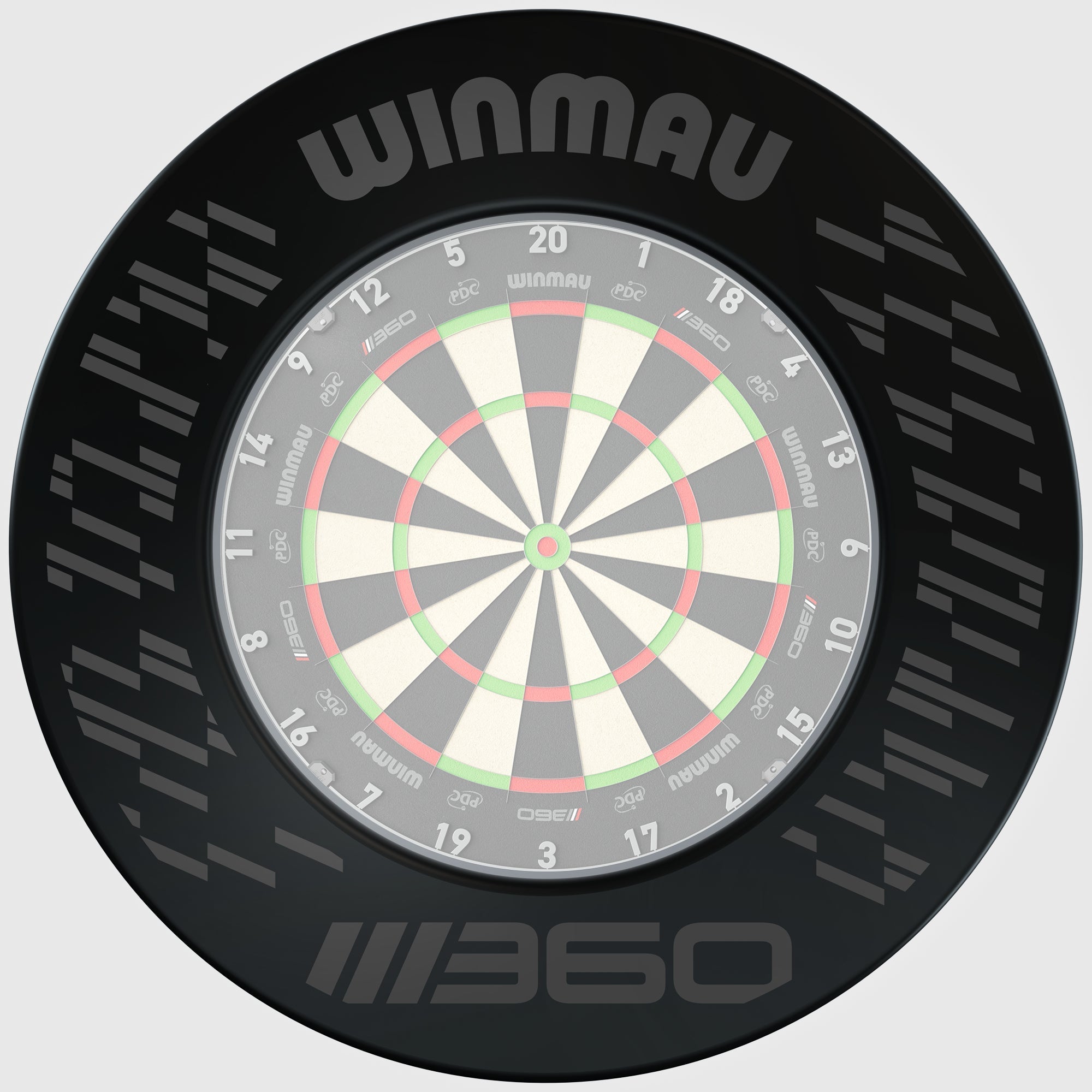 winmau-blade-360-surround-auffangring-schwarz-schaumstoff image 2