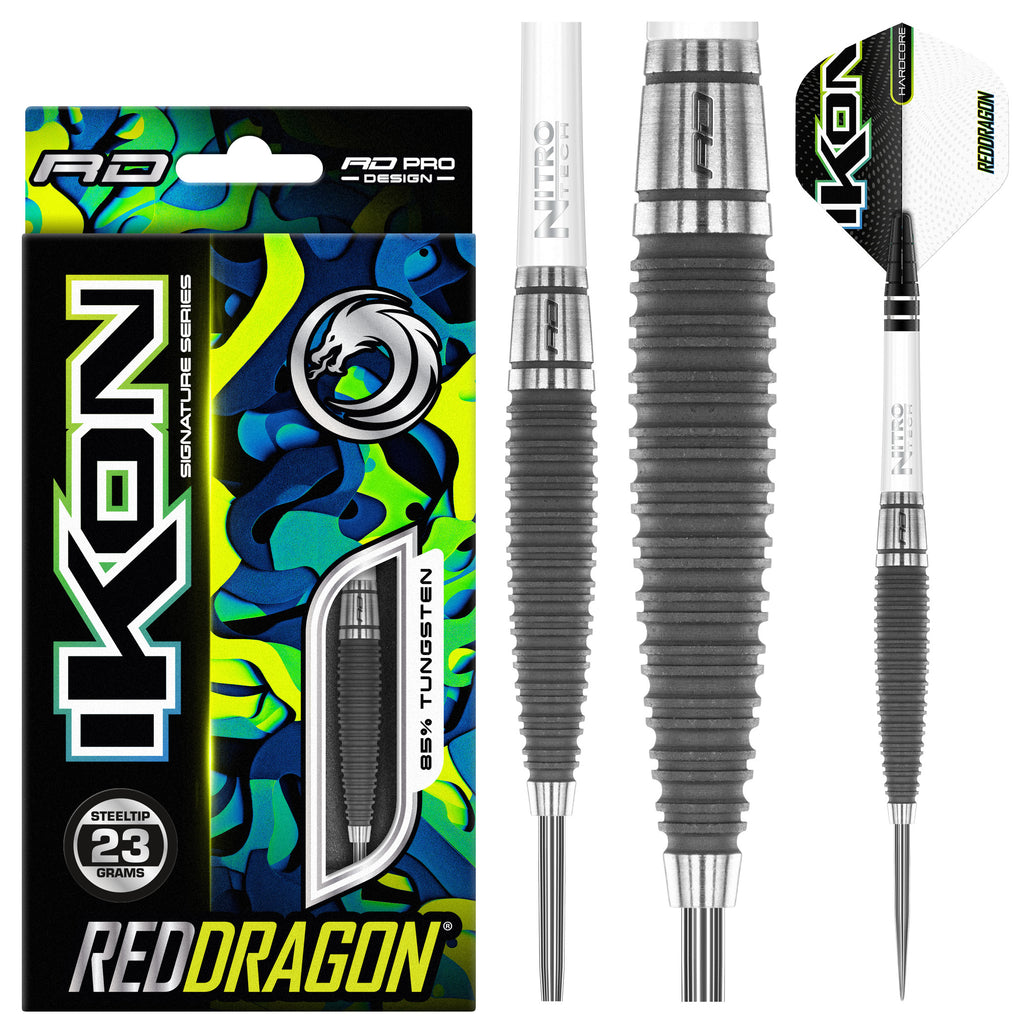red-dragon-ikon-1-1-steeldart-23g-ringgrip-grau image 1