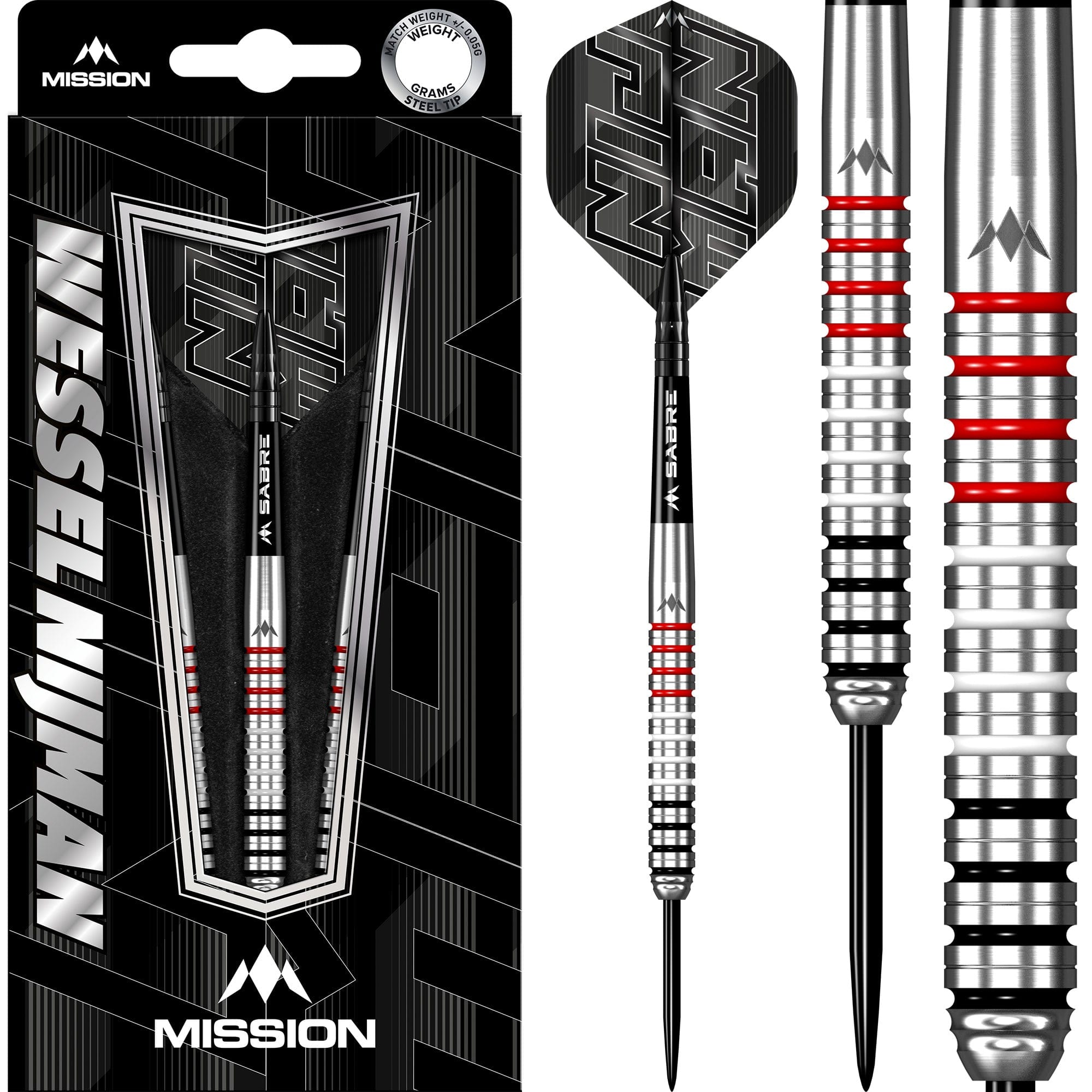 mission-wessel-nijman-steeldarts-tungsten-23g-natural image 6